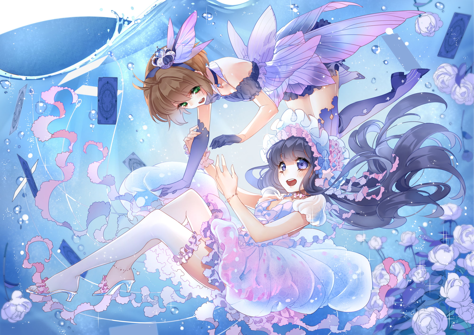 Anime, Sakura Kinomoto, Cardcaptor Sakura, 1080P, Tomoyo Daidouji, HD Wallpaper