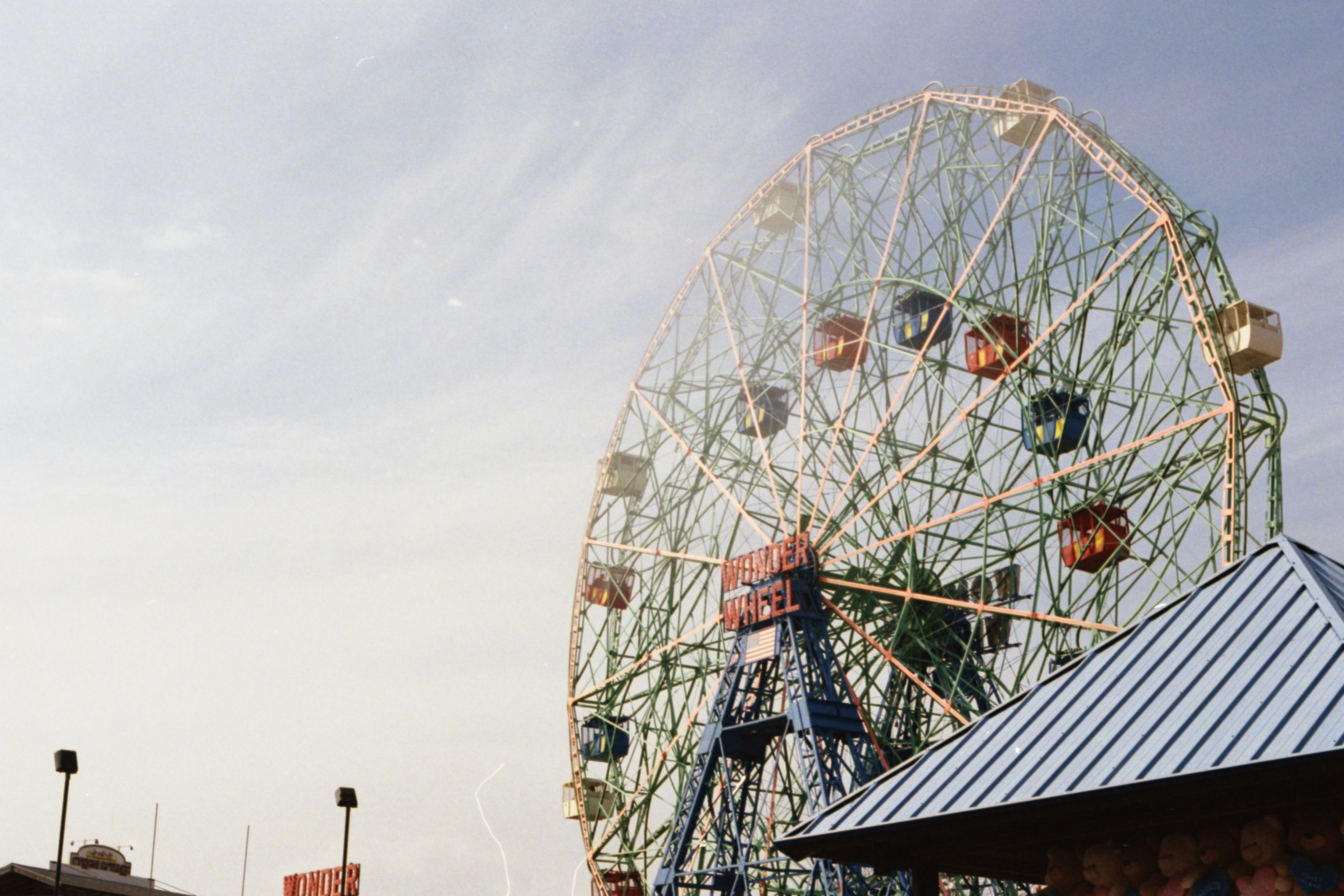 ferris, spoke, way, wood, nature, ferris wheel, garden, amusement park ride, tourism, day, human, arbour, no people, leisure activity, highway, sky, fir, HD Wallpaper