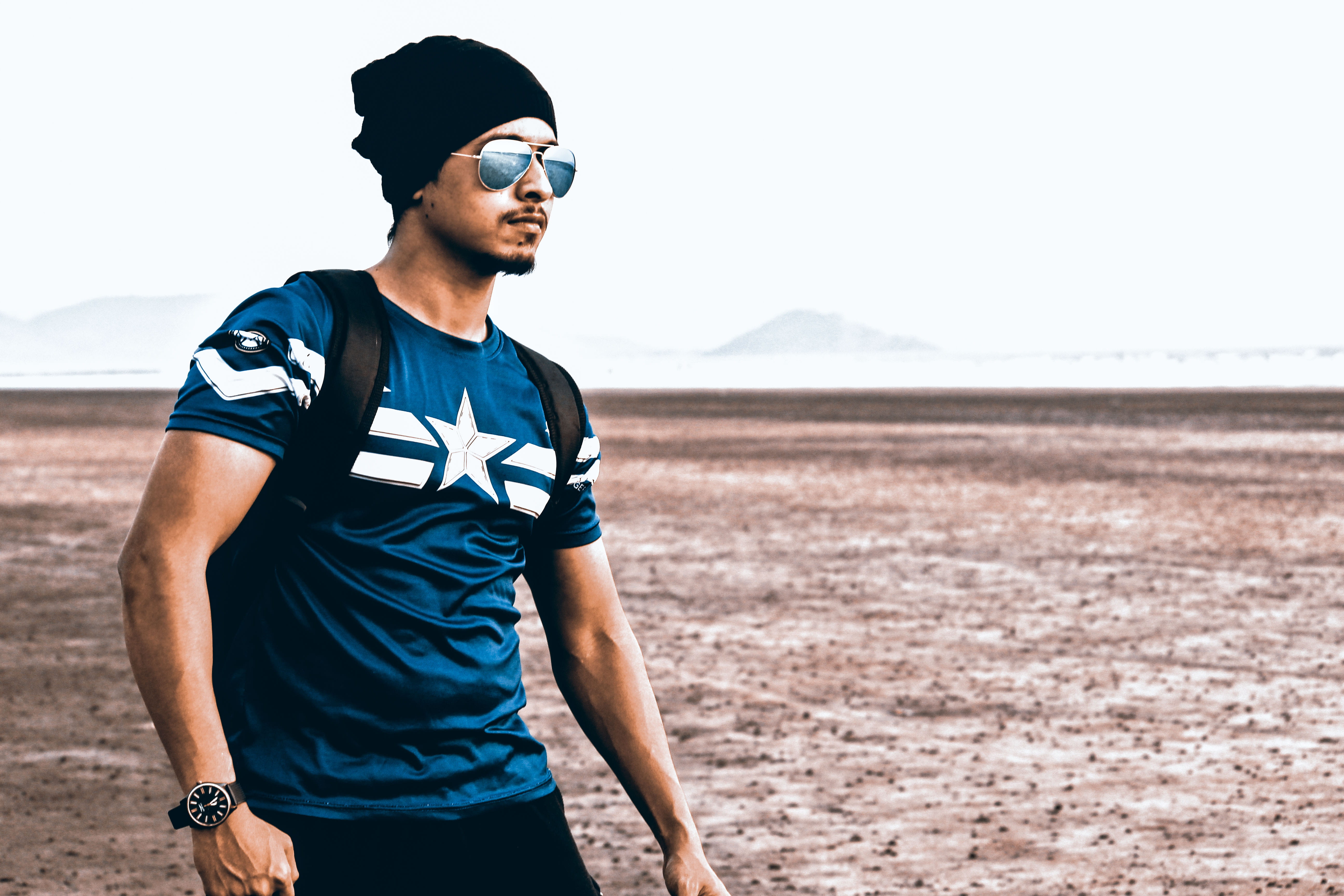 boy, looking, handsome, depth of field, standing, young adult, guy, eyewear, focus on foreground, man, 5K, glasses, fine-looking, front view, model, young men, HD Wallpaper