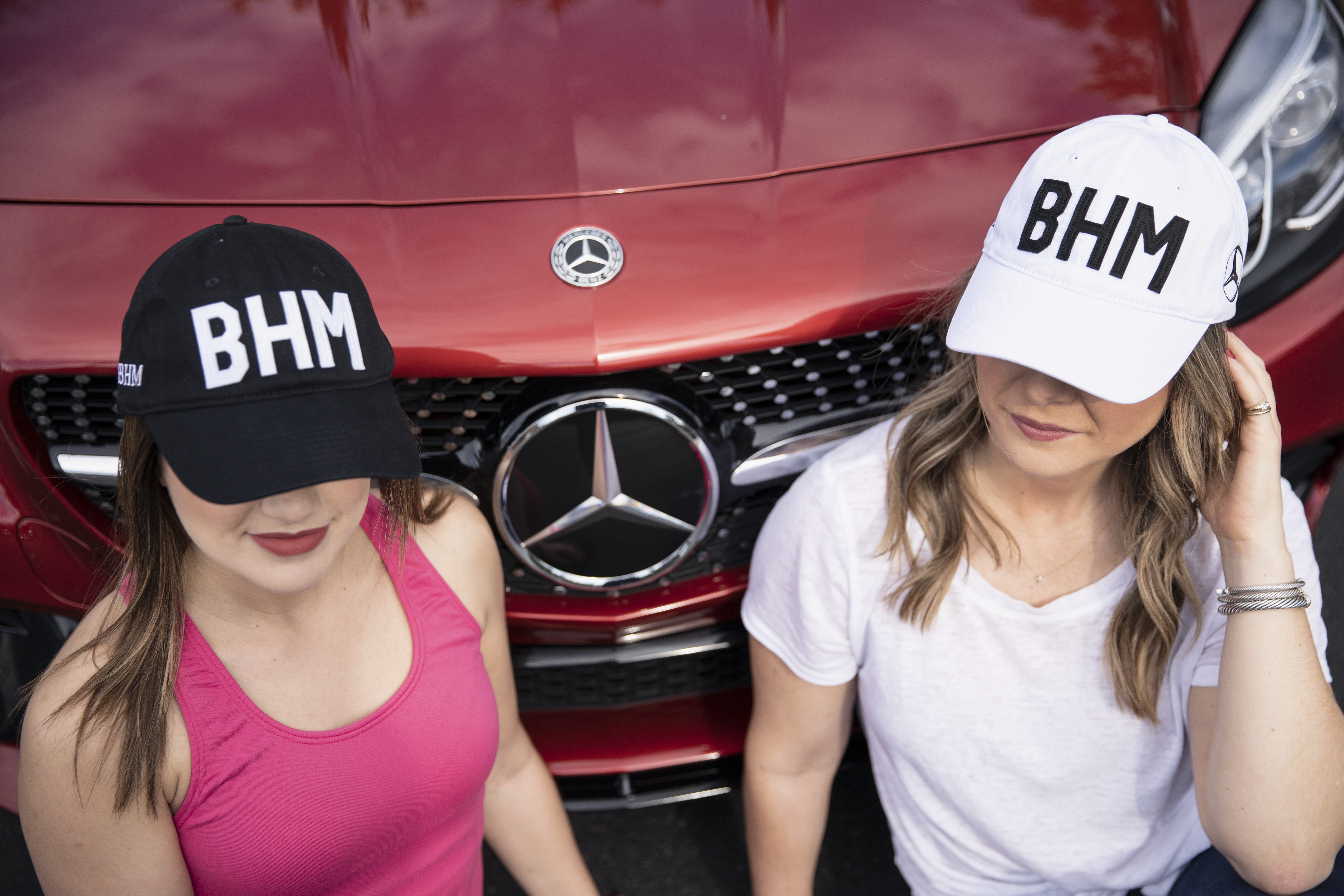 friendship, long hair, cap, standing, adult, women, young women, young adult, hat, human, vehicle, outdoors, waist up, girl, helmet, beanie, car show, transportation, HD Wallpaper
