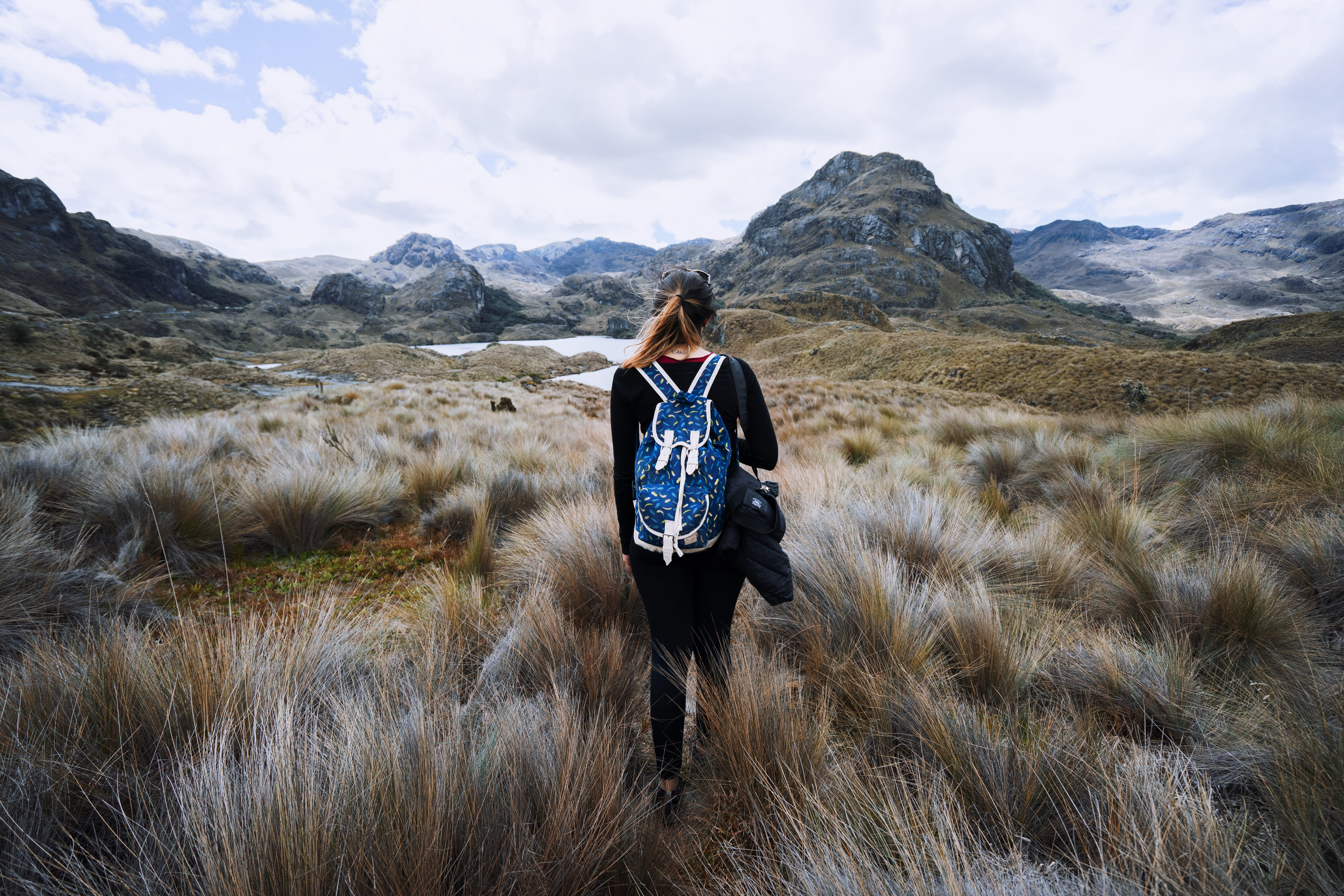 photography, person, photo, casual clothing, apparel, non-urban scene, plant, scenery, field, tranquil scene, mountain range, beauty in nature, near, environment, HD Wallpaper