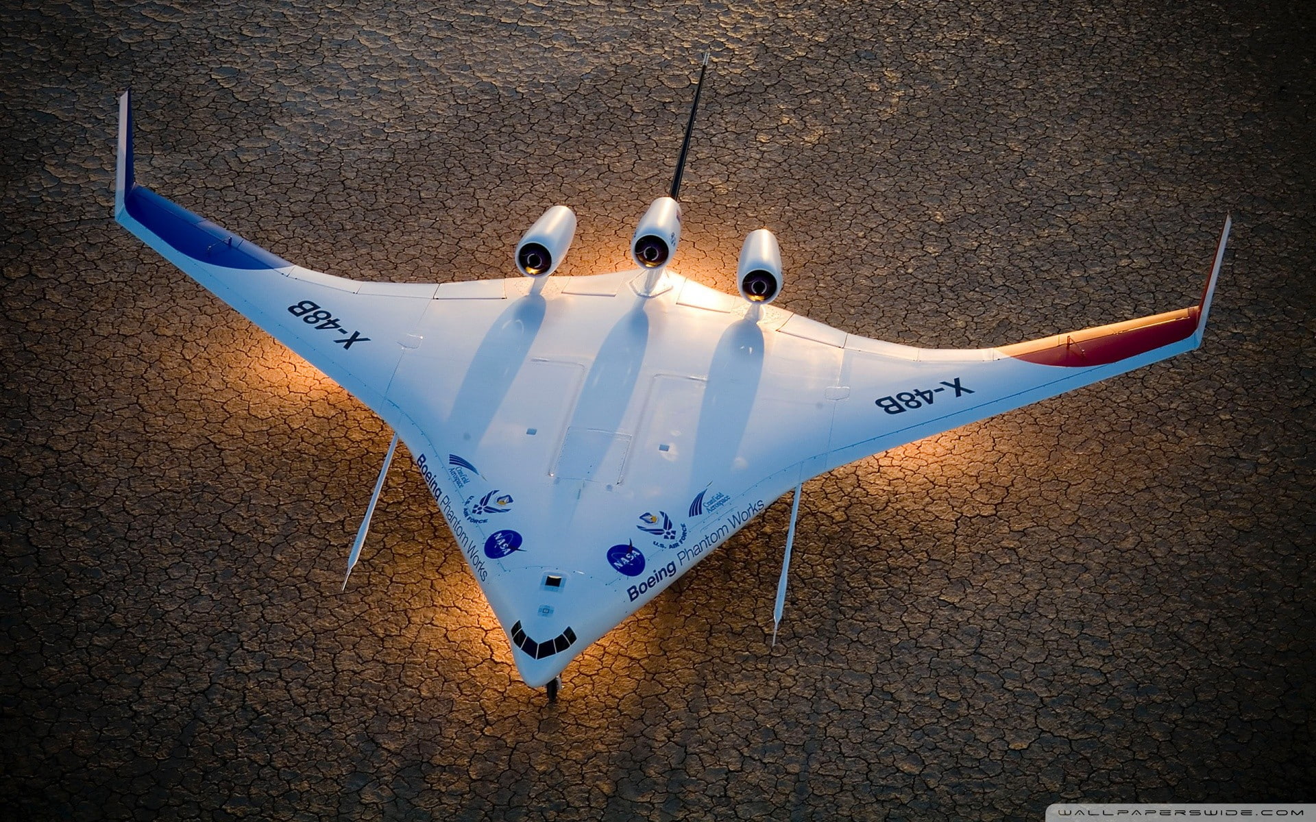 Boeing, Boeing X-48, airplane, NASA, 1080P, vehicle, aircraft, HD Wallpaper