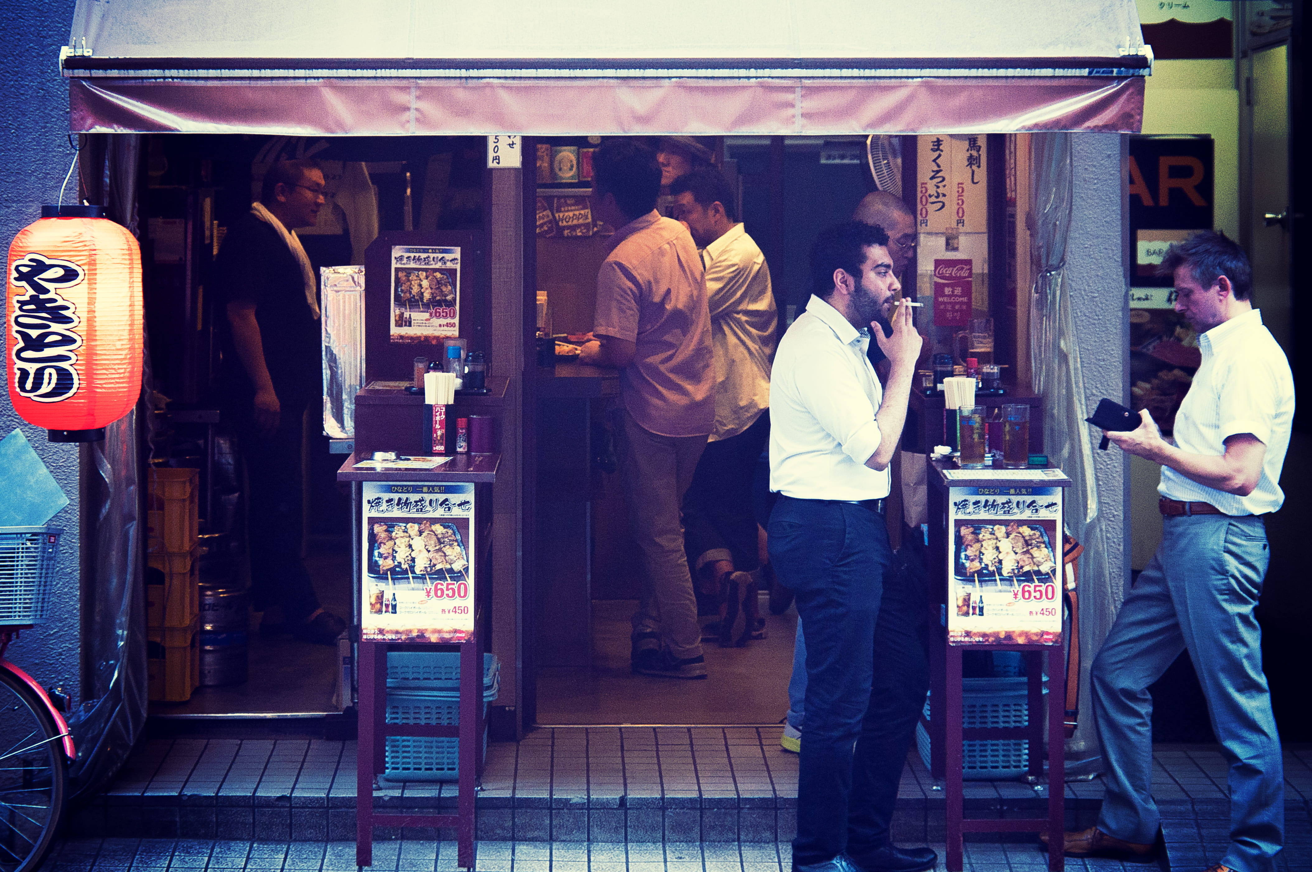 food and drink, standing, night, retail, shinjuku, choice, adult, communication, consumerism, leisure activity, city, men, group of people, pub, real people, HD Wallpaper