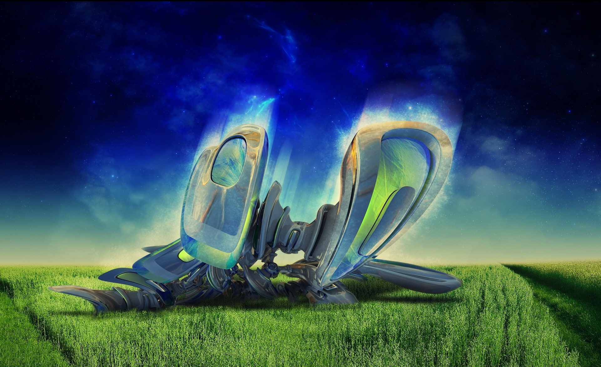 Object, 1080P, Abstract, Aero, Field, unidentified, Creative, unidentified object, HD Wallpaper
