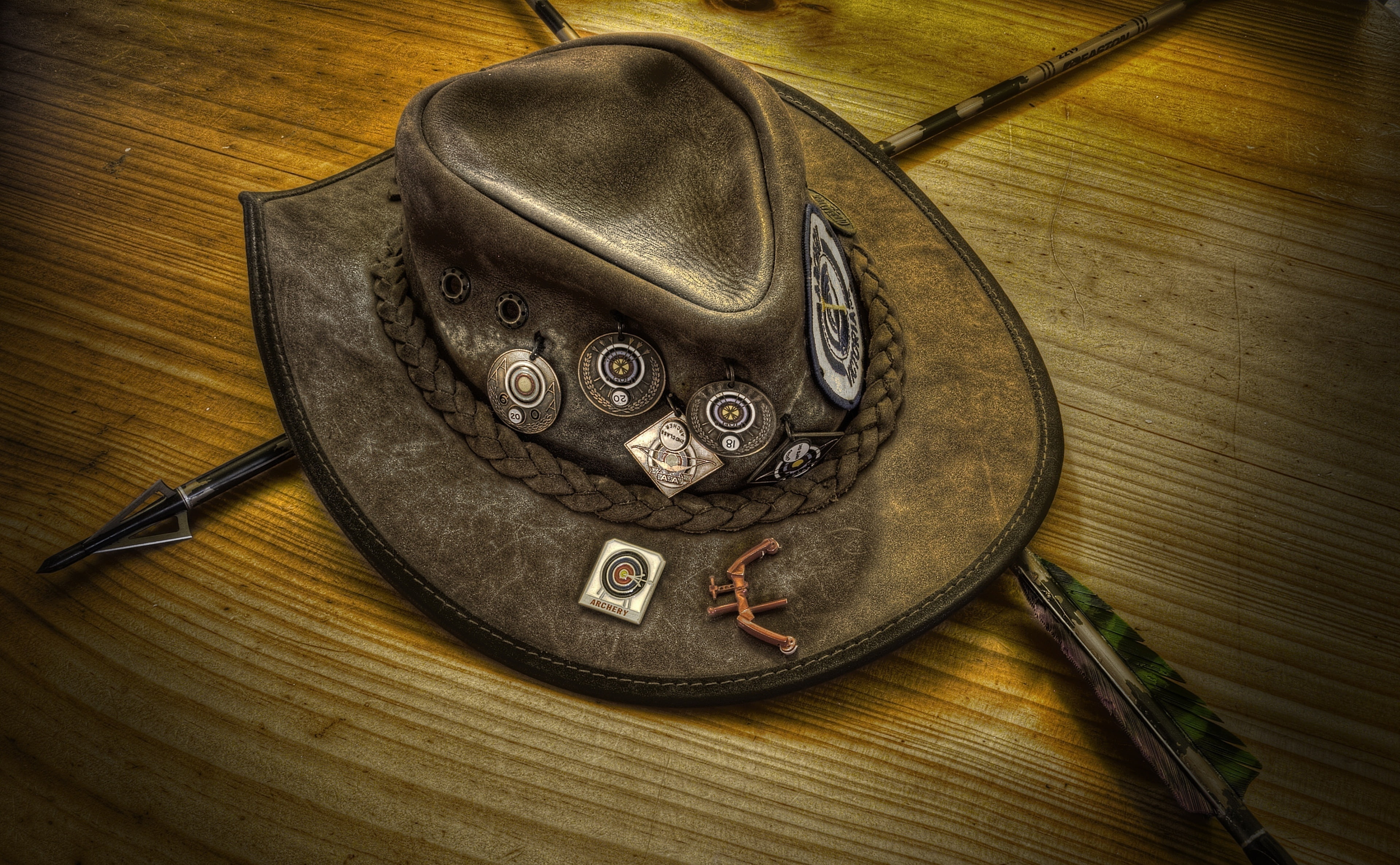 brown, 4K, indoors, communication, wood - material, table, Vintage, directly above, cowboy, rotary phone, no people, technology, number, connection, still life, HD Wallpaper