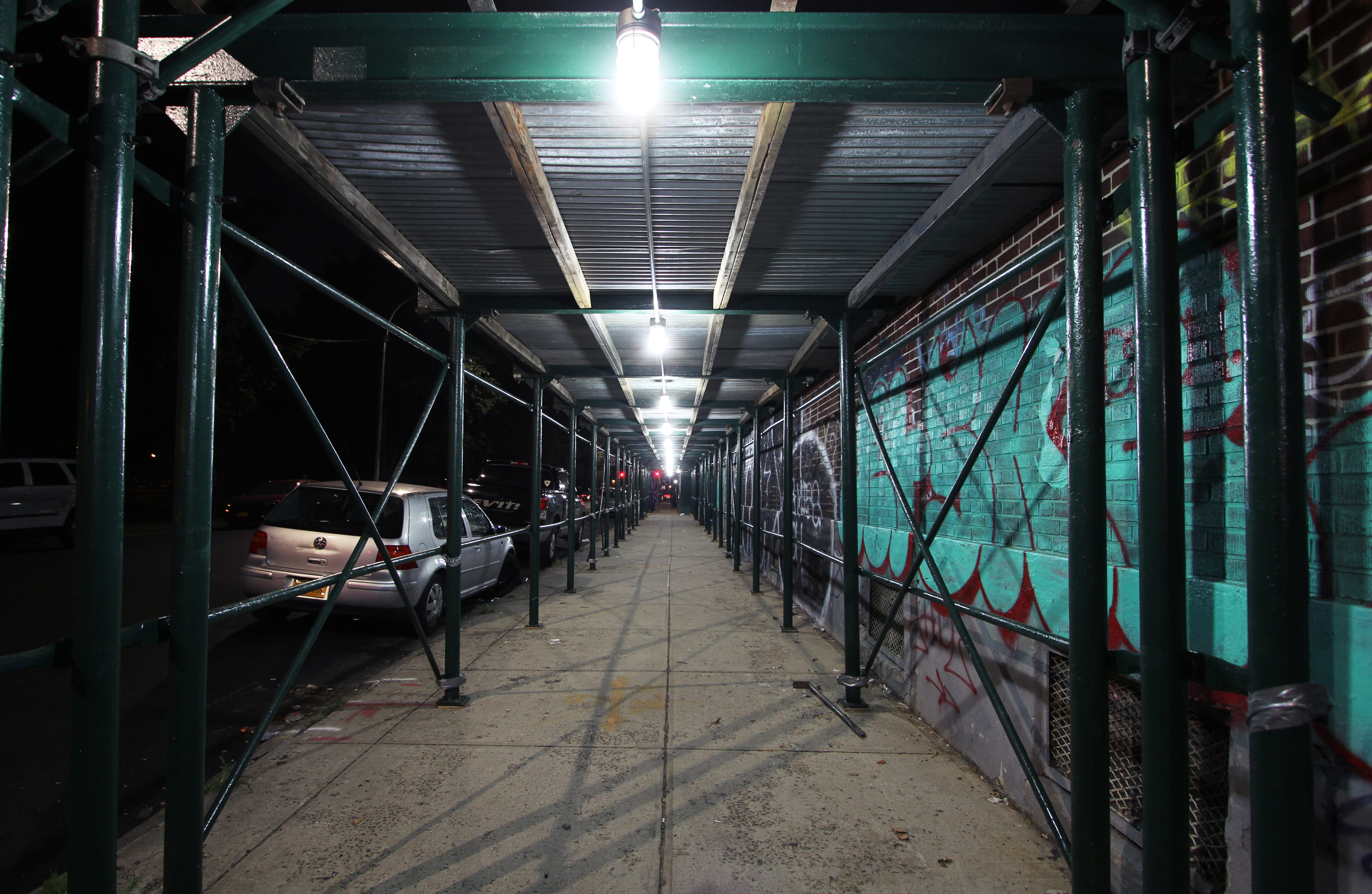 lowlight, light at the end of the tunnel, diminishing perspective, united states, new york, direction, light, built structure, electricity, lighting equipment, HD Wallpaper