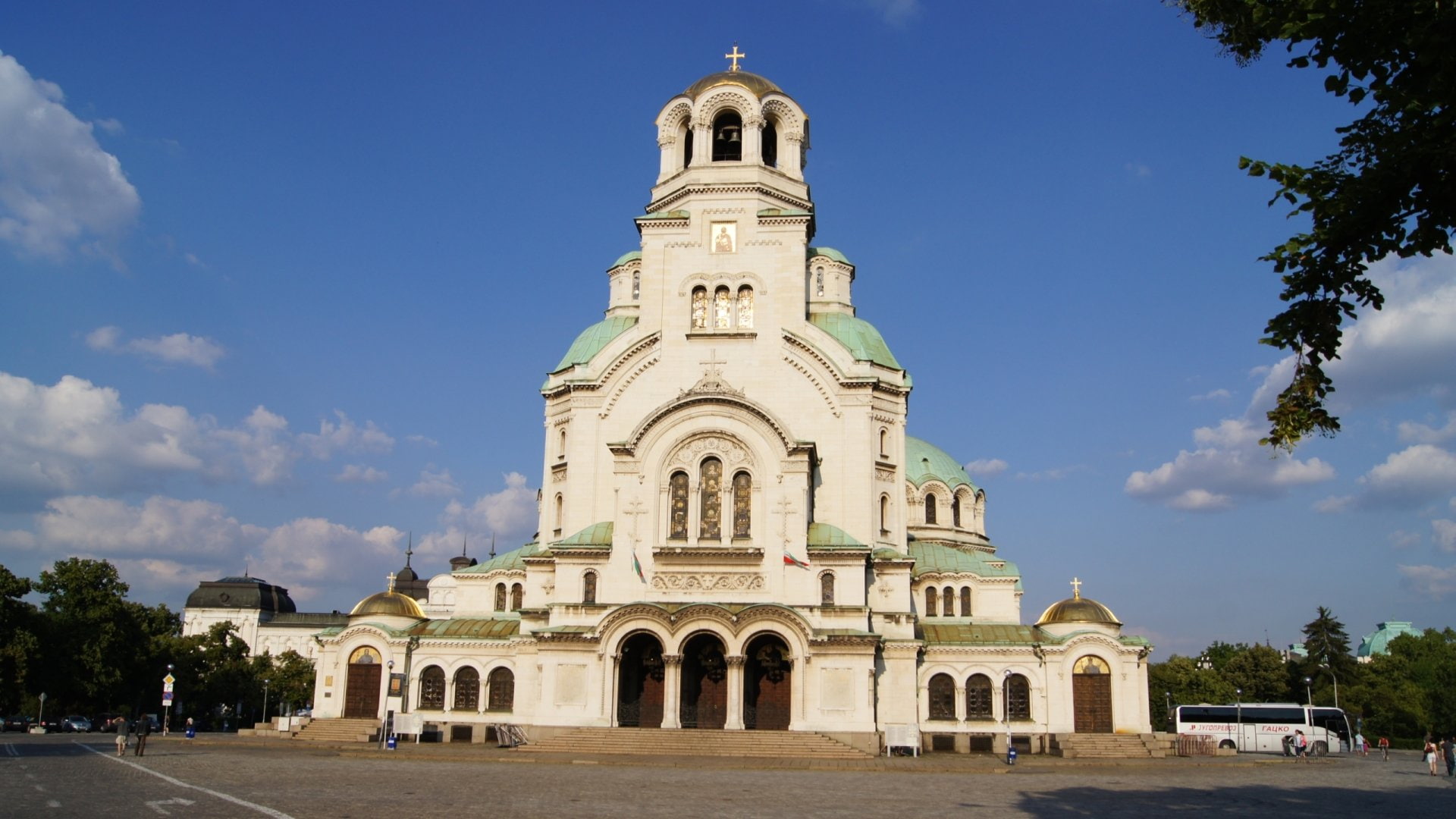 Sofia, 1080P, Cathedrals, Alexander Nevsky Cathedral, HD Wallpaper