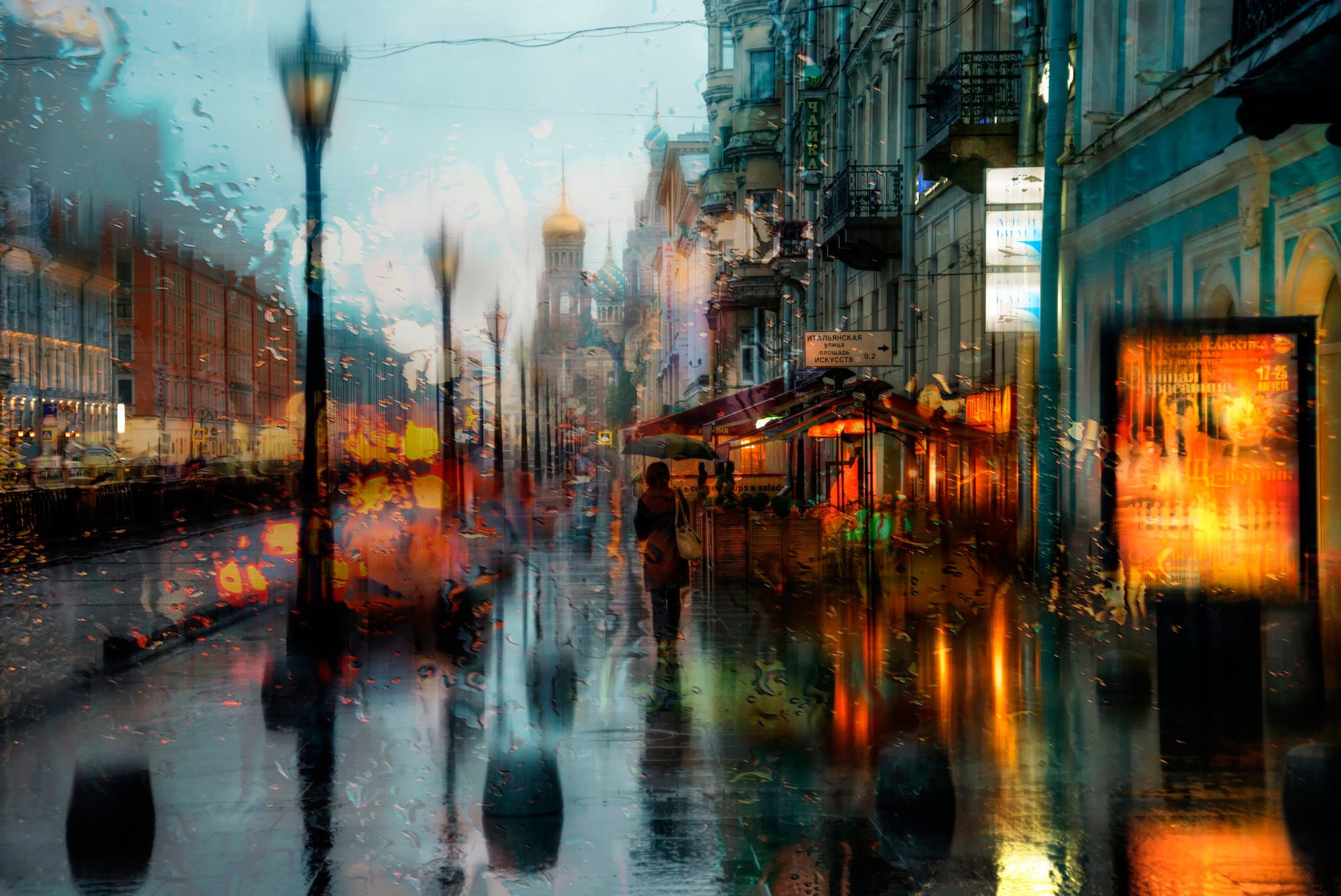 savior, art, drops, spilled, rain, temple, 1080P, blood, petersburg, HD Wallpaper