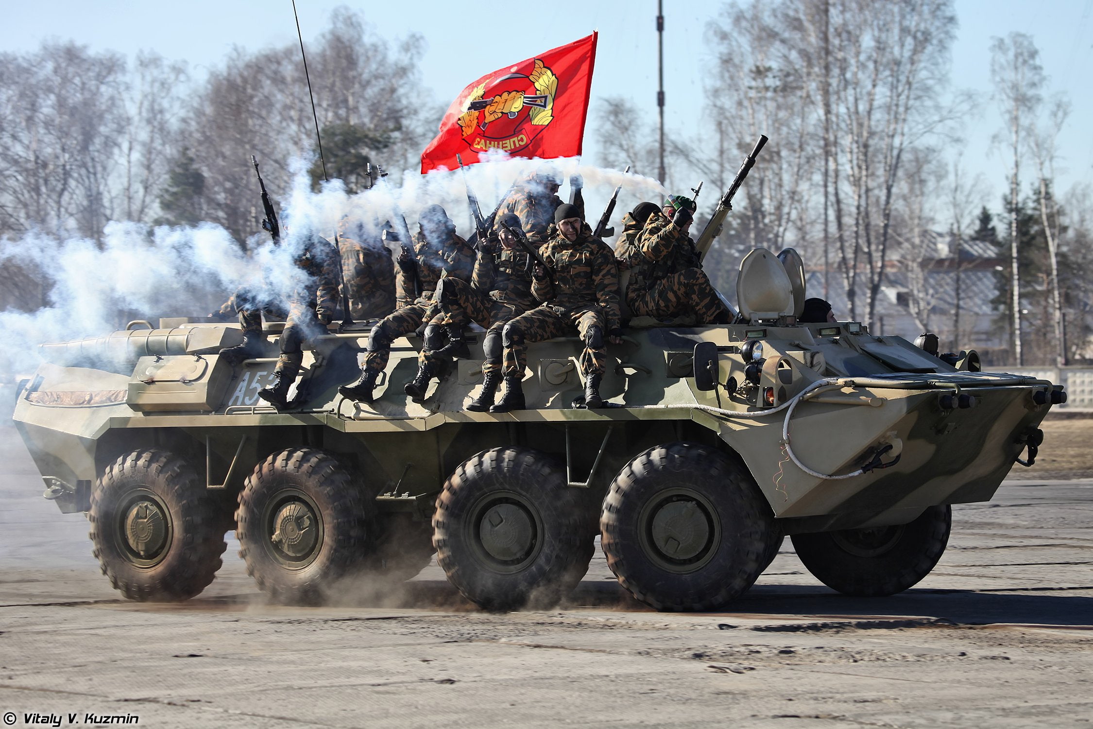 33rd, purpose, special, peresvet, 1080P, unit, russian, armored, police, troops, btr 80, HD Wallpaper
