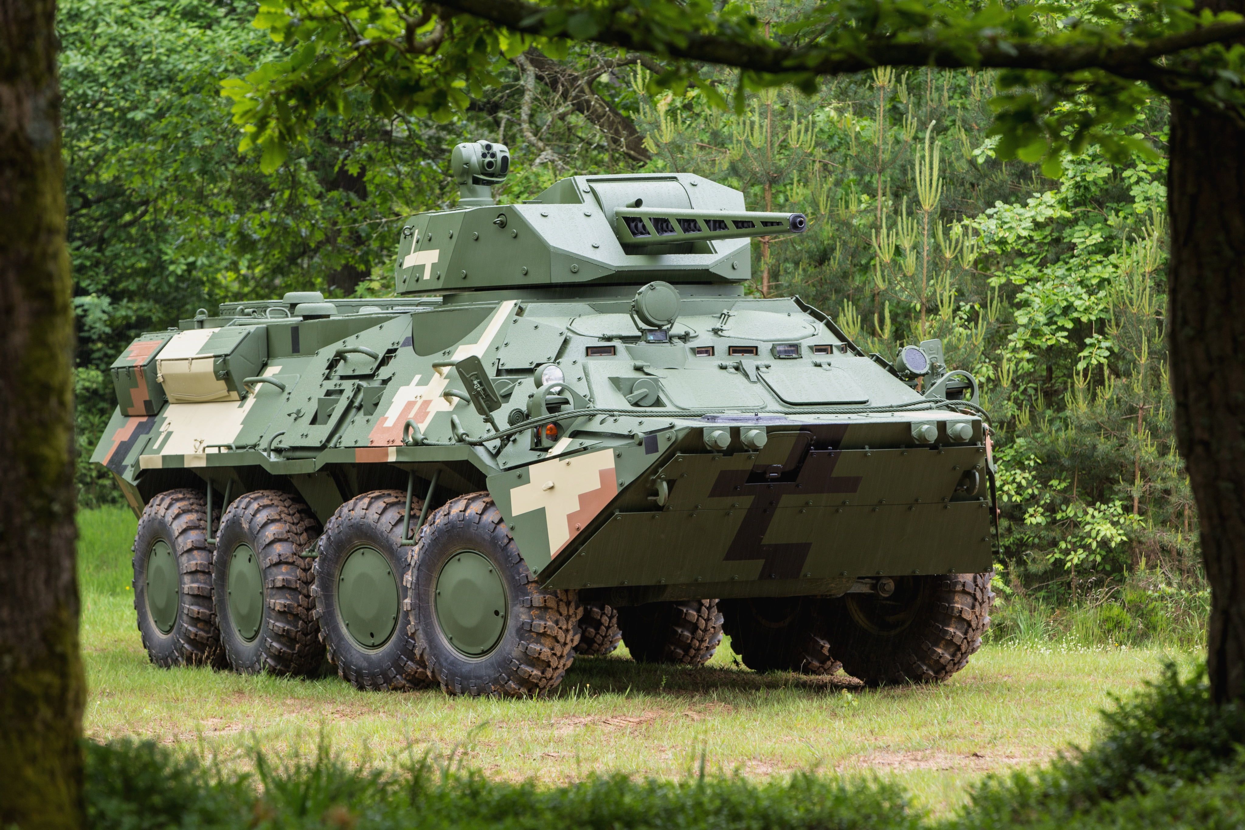 4K, Ukraine, BTR-3E, BTR-3, CPWS-30, OKB imeni Morozova, HD Wallpaper