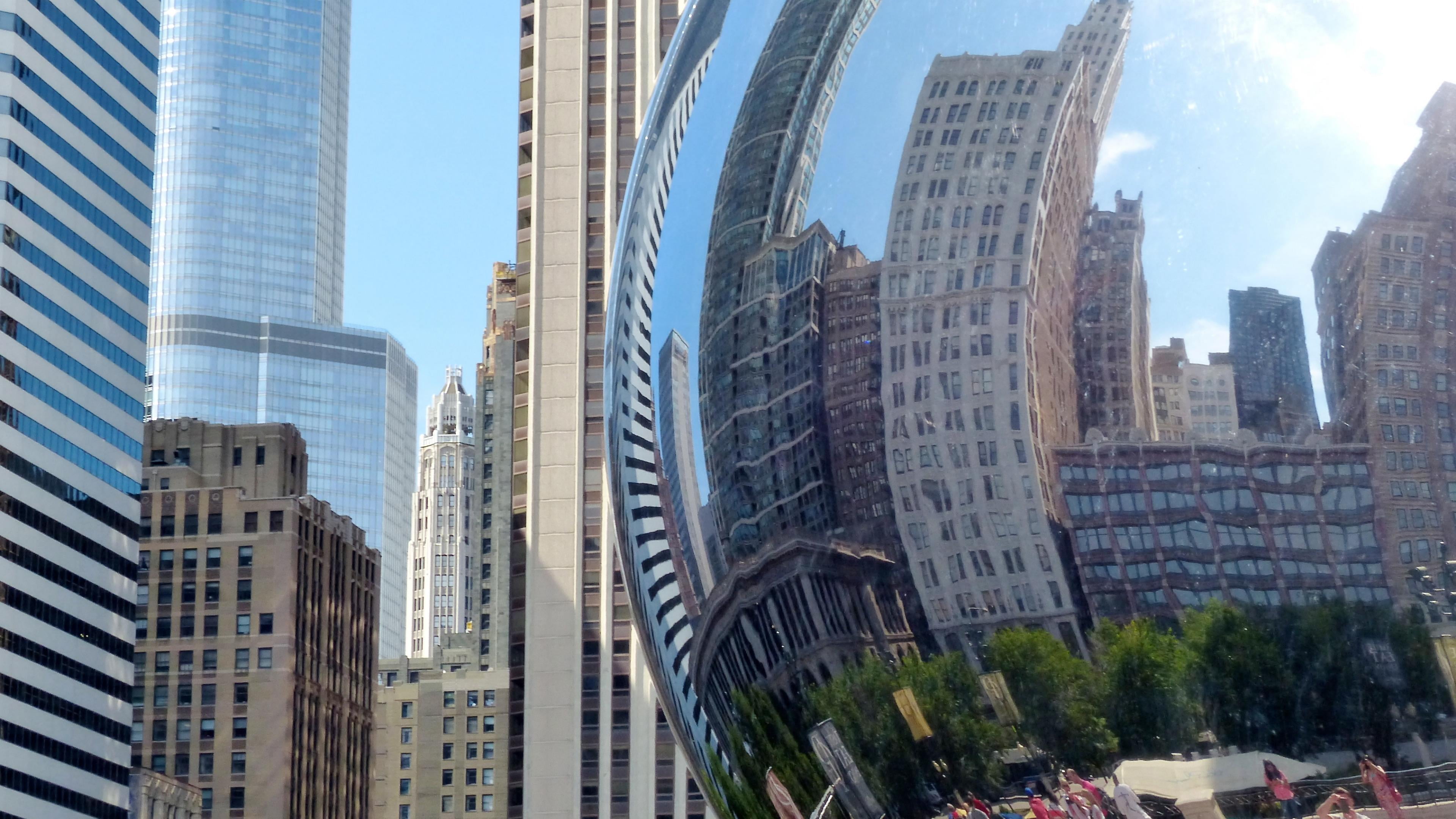 outdoors, urban skyline, city life, skyscrapers, tree, united states, tourist attraction, urban, skyscraper, day, architecture, built structure, building exterior, HD Wallpaper
