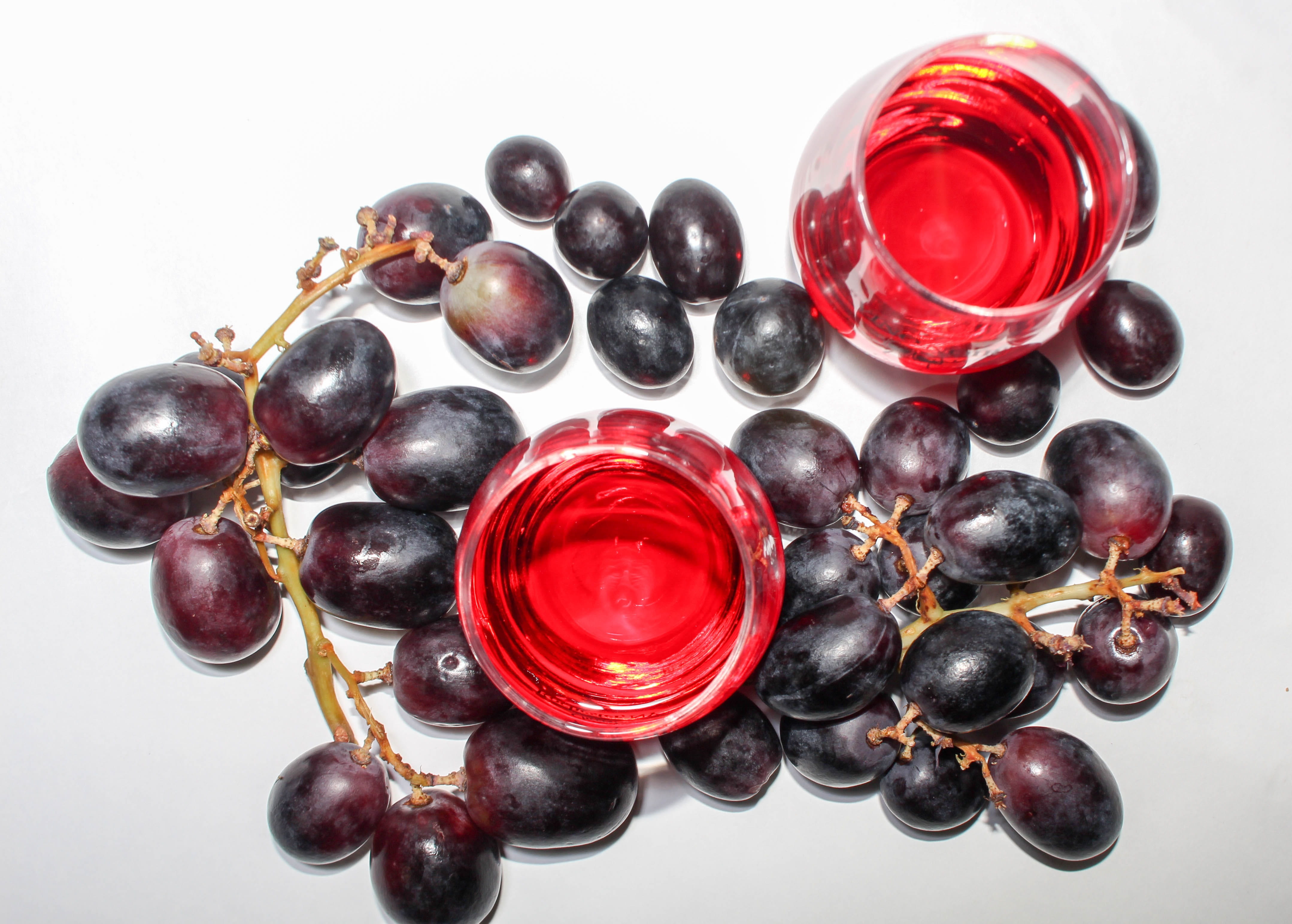 wellbeing, cut out, red, studio shot, wine, food, high angle view, vine, white background, large group of objects, freshness, directly above, indoors, still life, HD Wallpaper