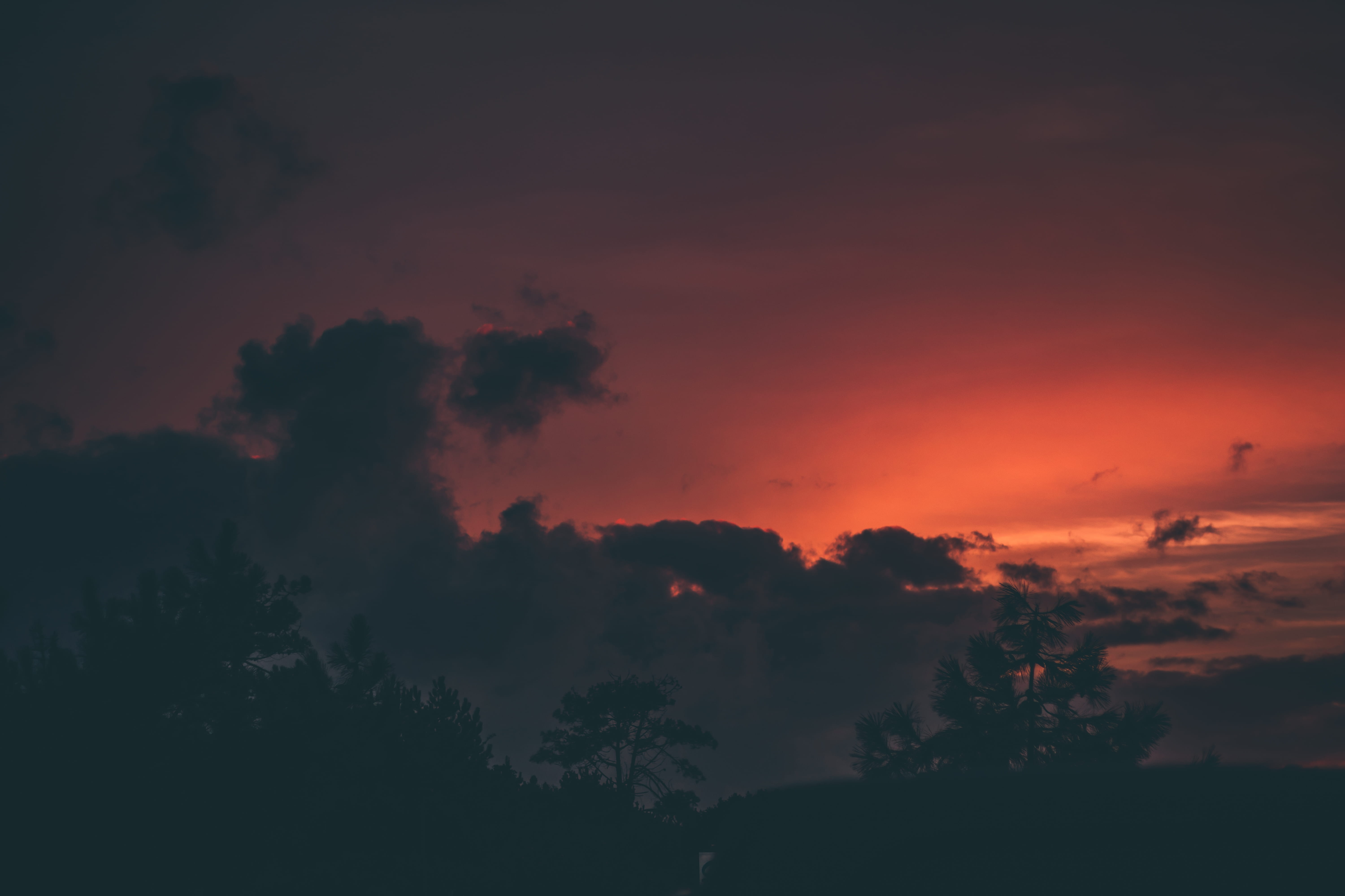 sunset cloud, beauty In Nature, cloudscape, contrast, yellow, dawn, weather, scenics, dusk, moody, sunlight, landscape, summer, backgrounds, orange Color, HD Wallpaper