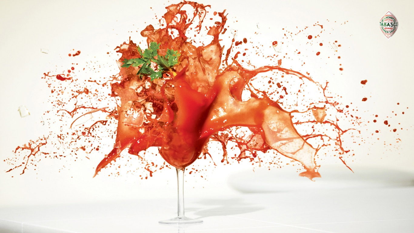 abstract, splattered, pouring, motion, white background, flowing, paint, drop, no people, creativity, artwork, studio shot, red, water, falling, indoors, HD Wallpaper