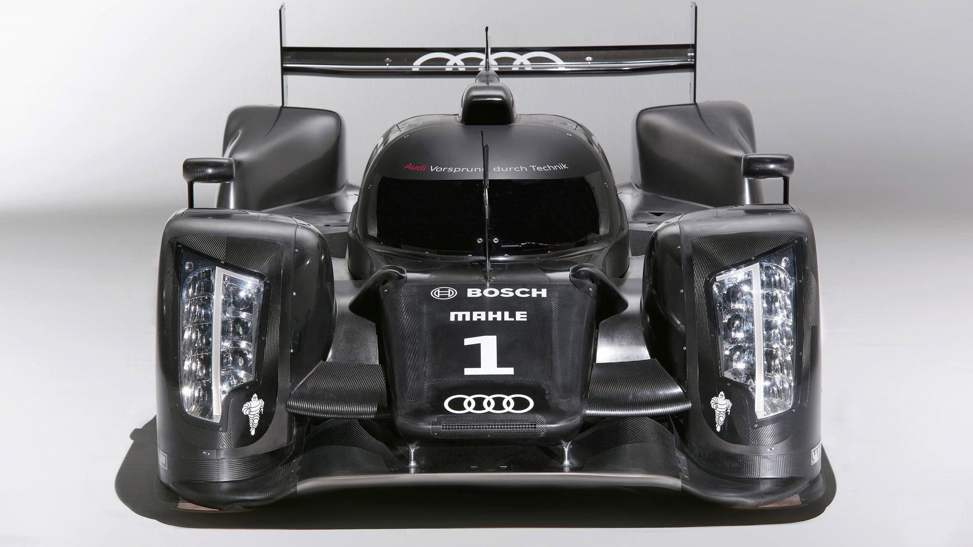 model, audi r18, die, 1920x1080, cast, audi, bosch, cars, 1080P, r, black, HD Wallpaper