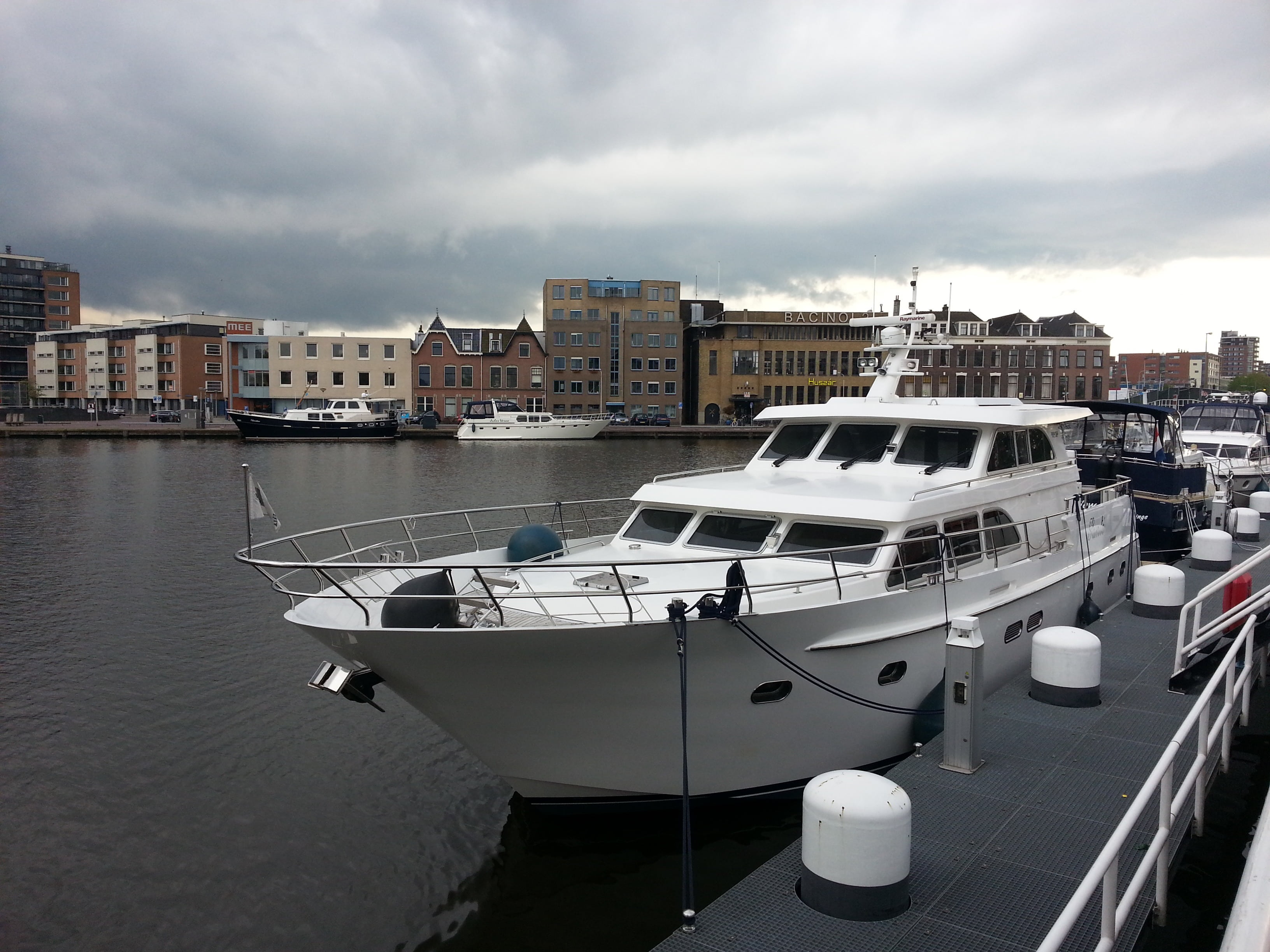 holland, water, day, motor ship, nautical vessel, architecture, passenger craft, maritime, cloud - sky, transportation, cruise ship, netherlands, yacht, HD Wallpaper