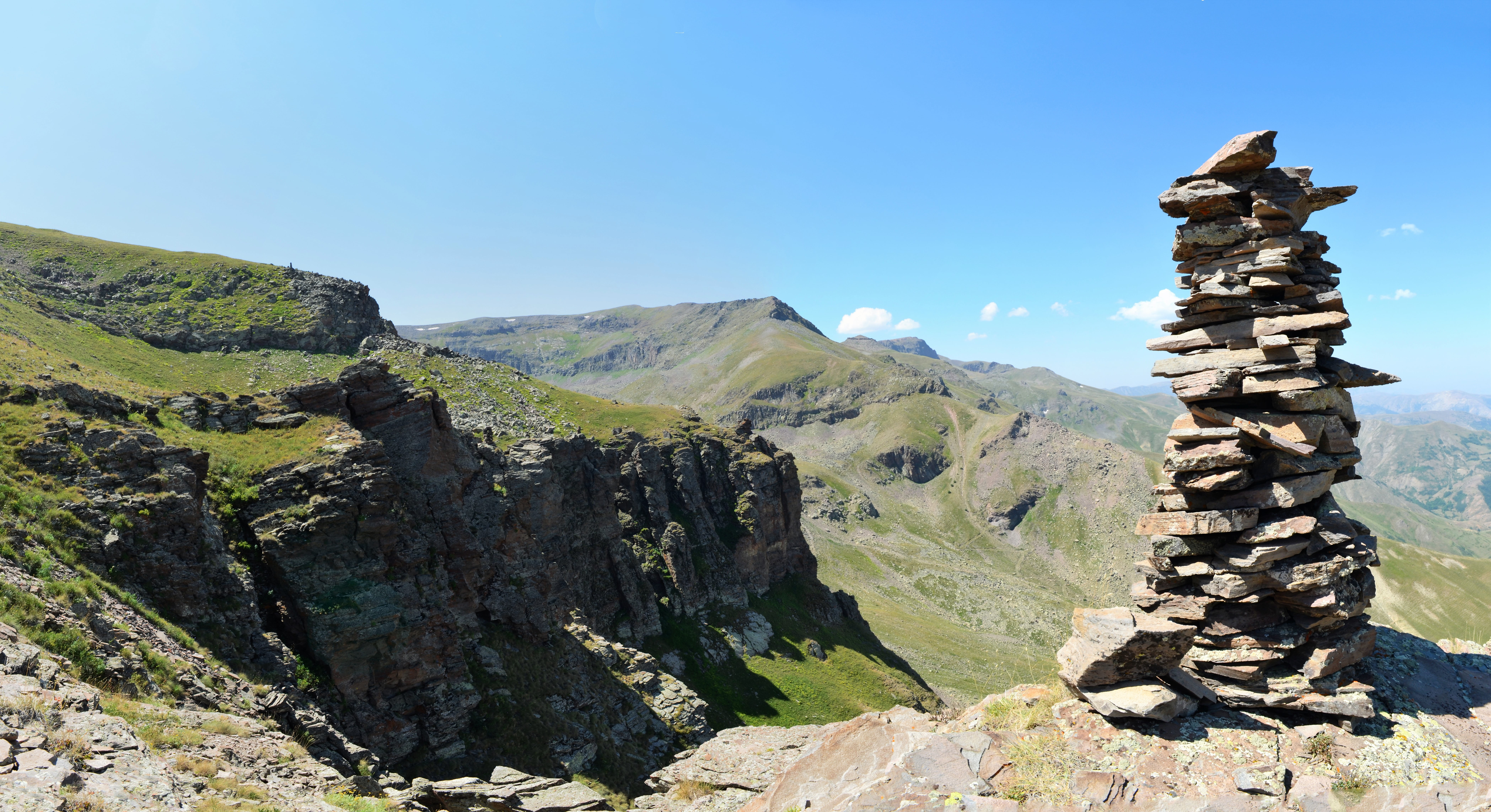 natural turkey, rock formation, 8K, rock - object, mountains, travel destinations, sunny, mountain, clouds, tranquil scene, day, rural, ispir, eastern black sea, HD Wallpaper