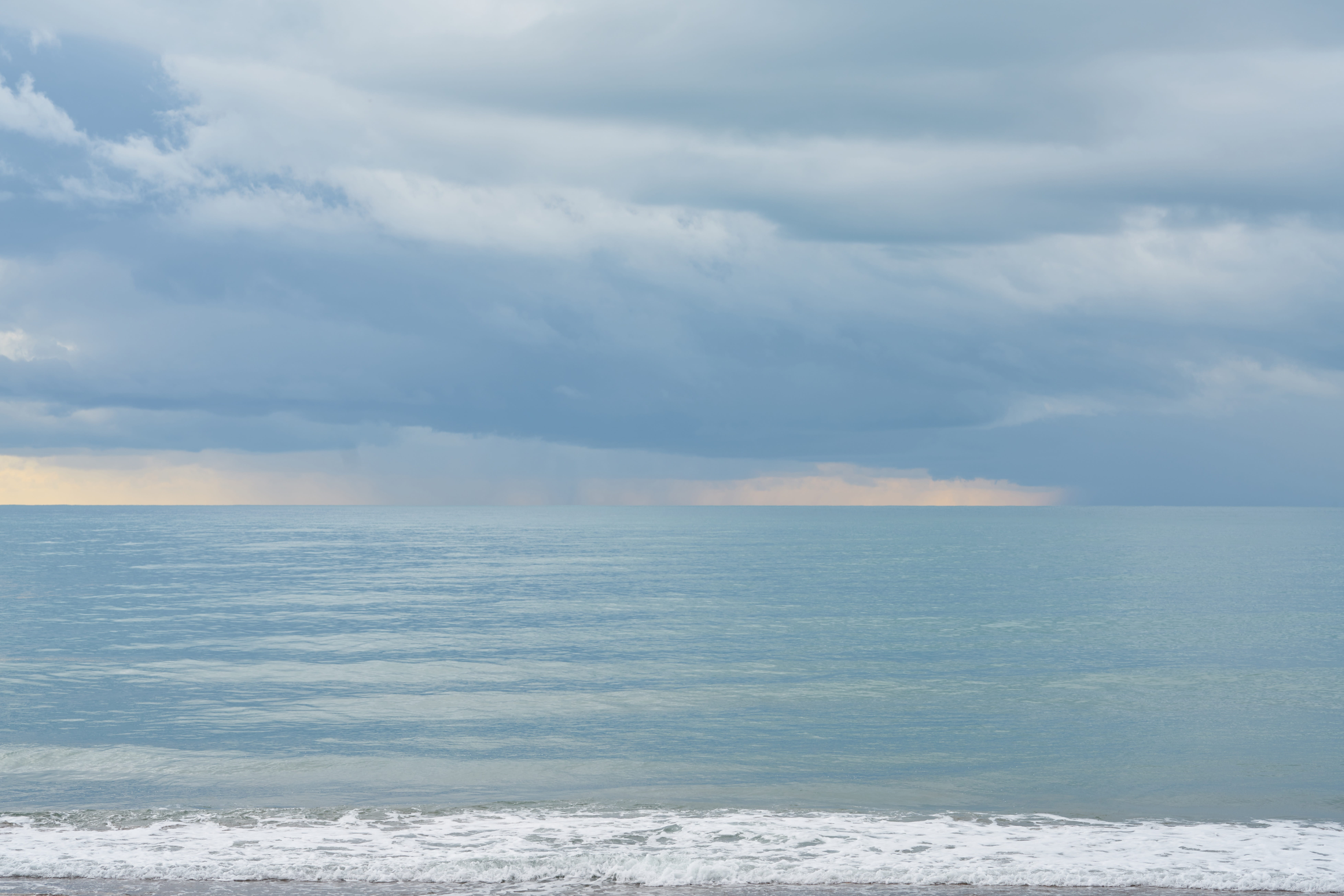marine, seascape, environmental, peace, scenics - nature, tranquility, background, cloud - sky, 8K, landscape, current season, no people, beautiful, rainy, HD Wallpaper