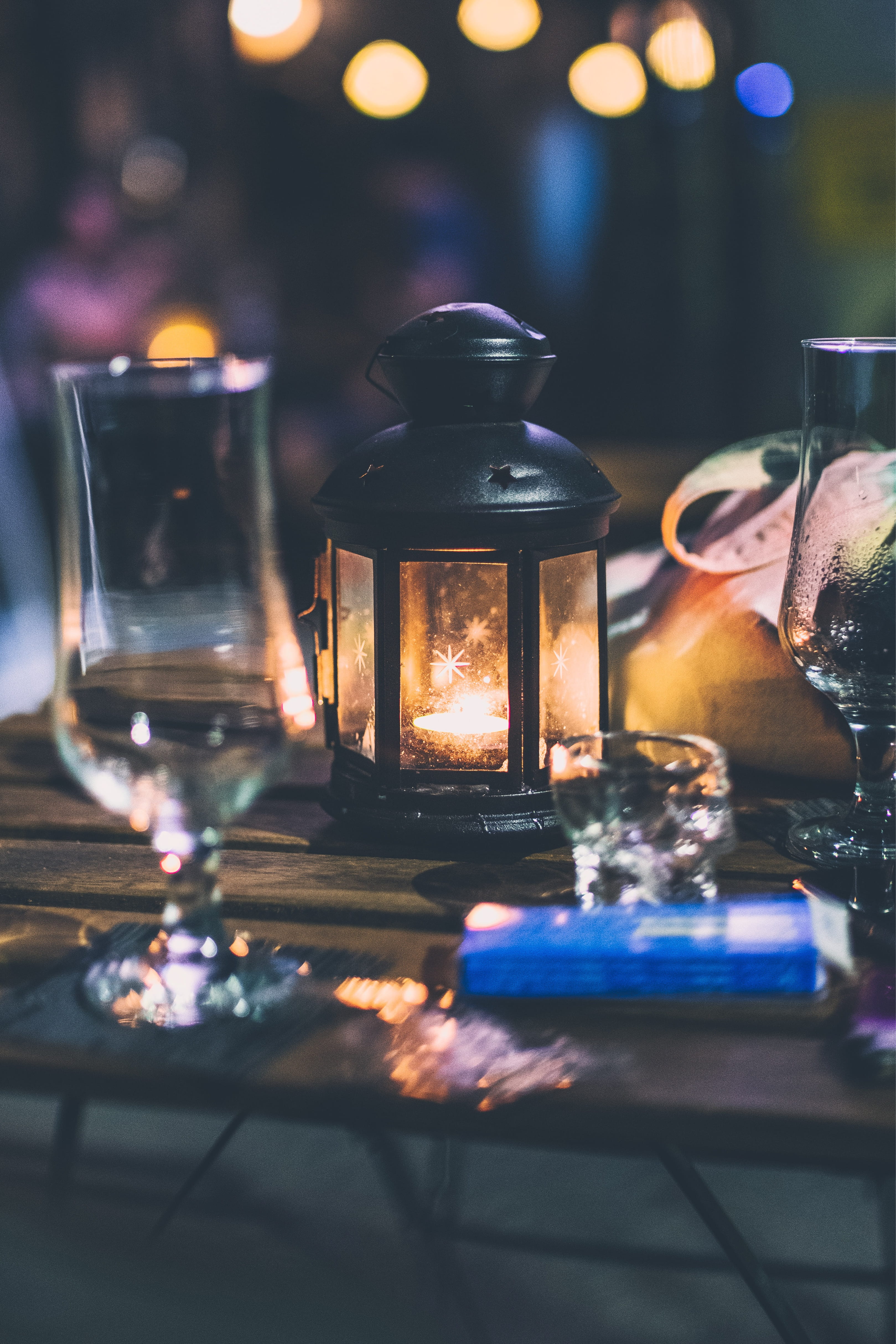 near, food and drink, refreshment, indoors, selective focus, outer space, flame, glass - material, transportation, clear, bar counter, vehicle, illuminated, Phone HD Wallpaper