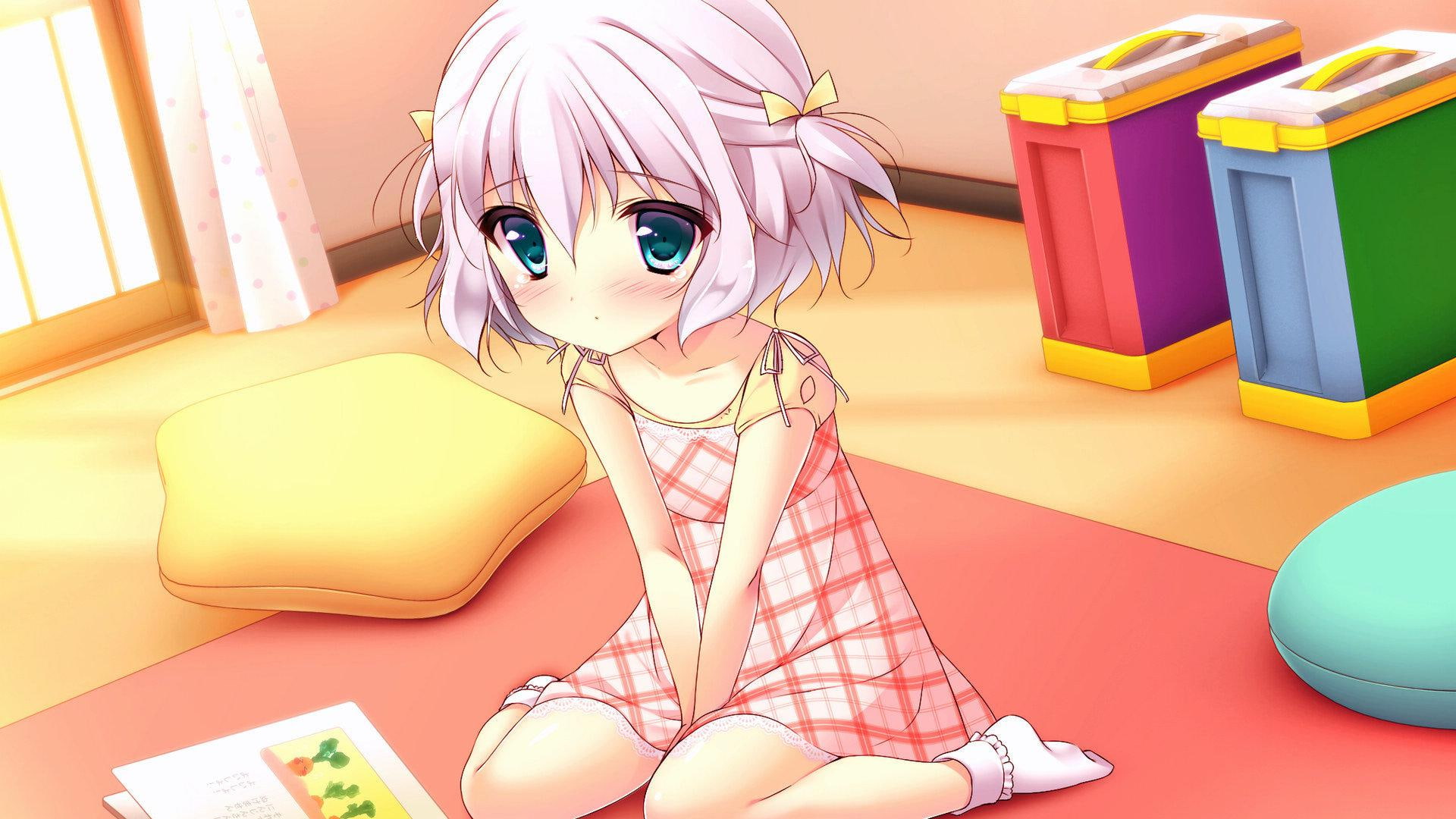 beautiful, anime girls, 1080P, girls, pity, arouses, anime, cute, arouses pity cute girl, girl, HD Wallpaper