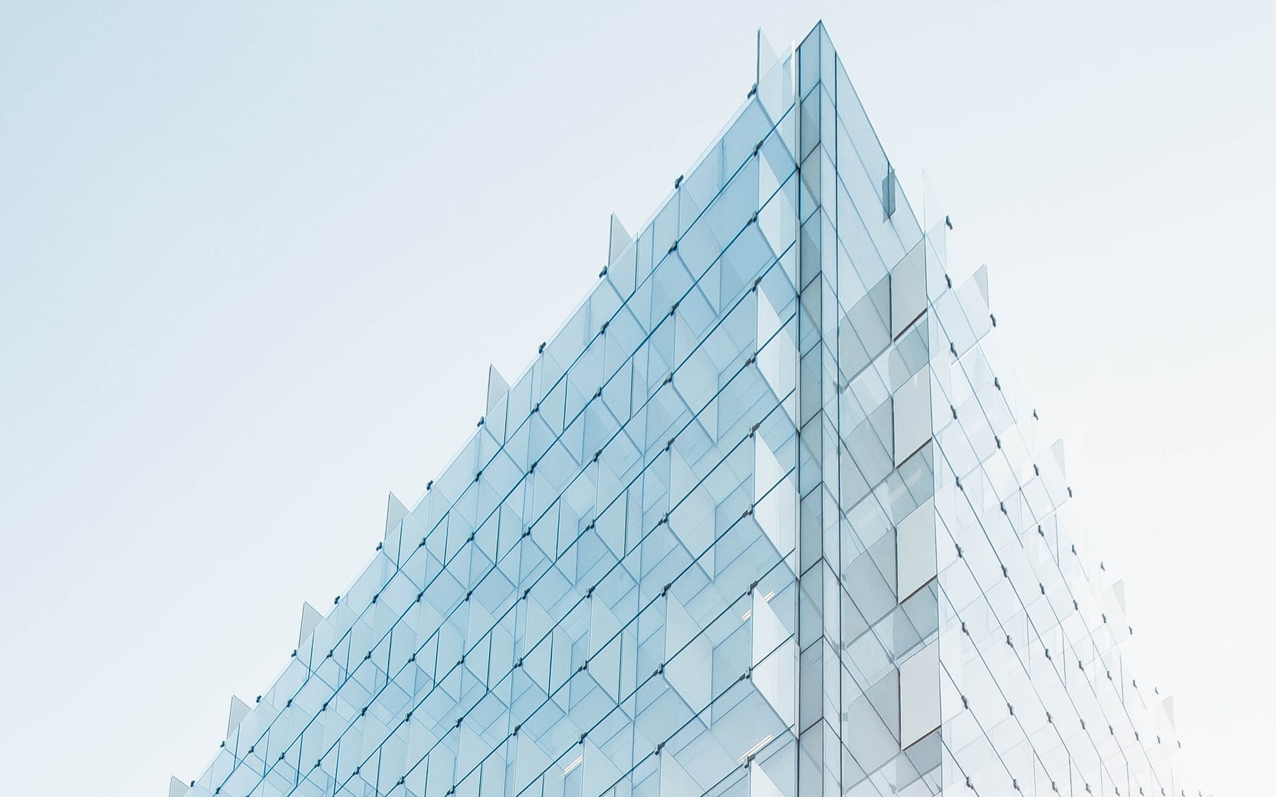 modern, glass - material, architecture, office, hd, built structure, glass, clear sky, design, building, nature, outdoors, reflection, low angle view, skyscraper, HD Wallpaper
