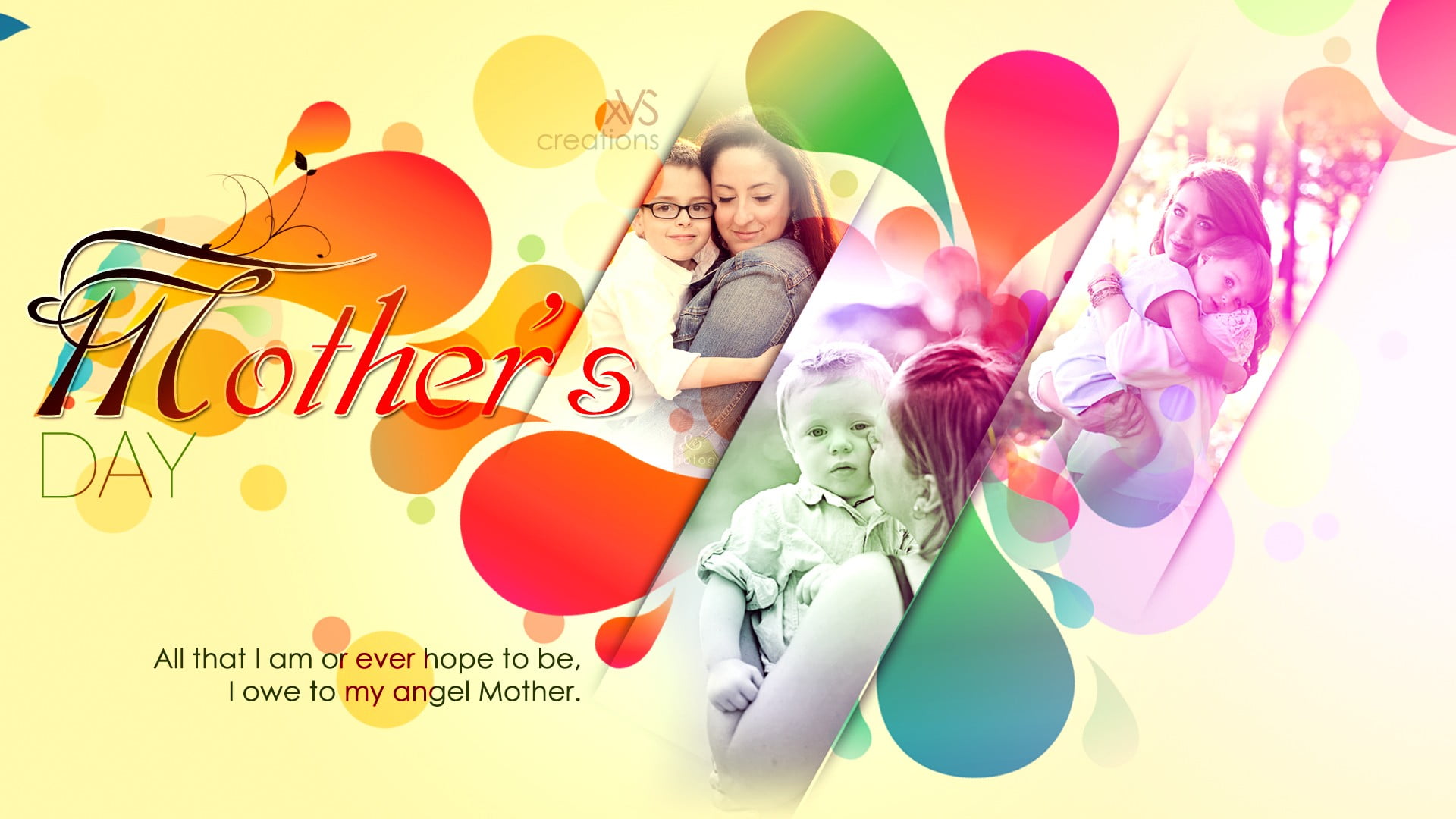 digital art, smiling, togetherness, real people, indoors, women, two people, day, winter, happiness, mother, people, cheerful, 1080P, balloon, young adult, HD Wallpaper