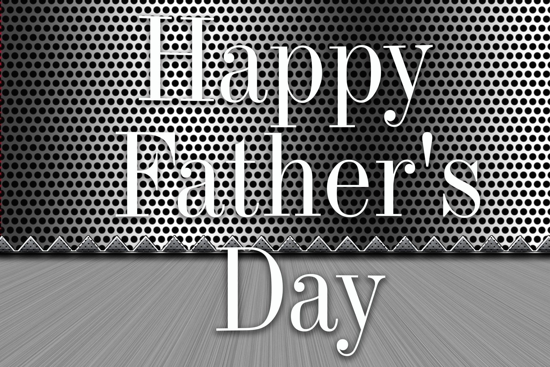 Fathers Day, Metal, 1080P, Holiday, Silver, HD Wallpaper
