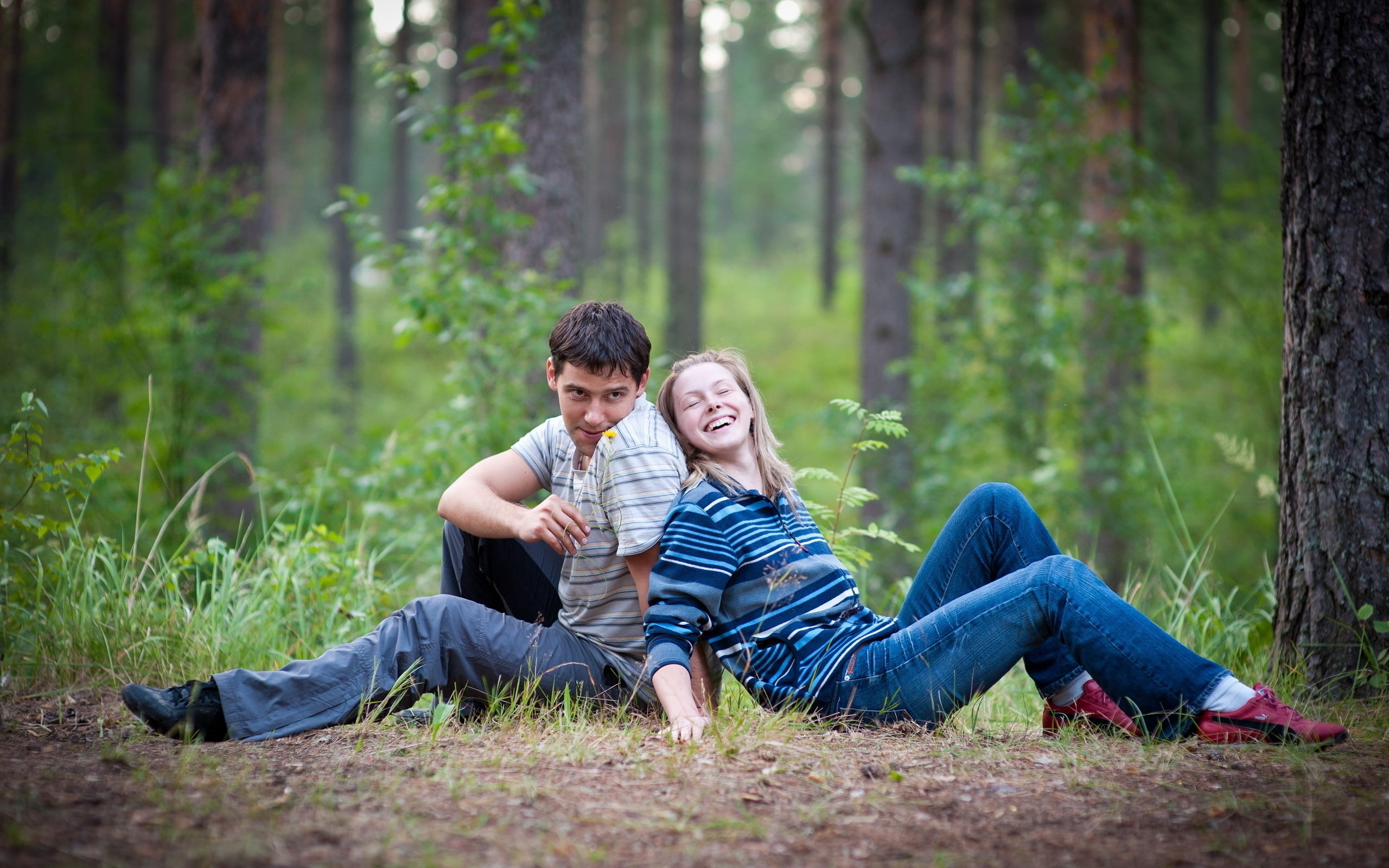 men, boys, s, portrait, friendship, son, romance, beauty, forest, happiness, embracing, young Adult, park - Man Made Space, trees, vacations, plant, women, HD Wallpaper