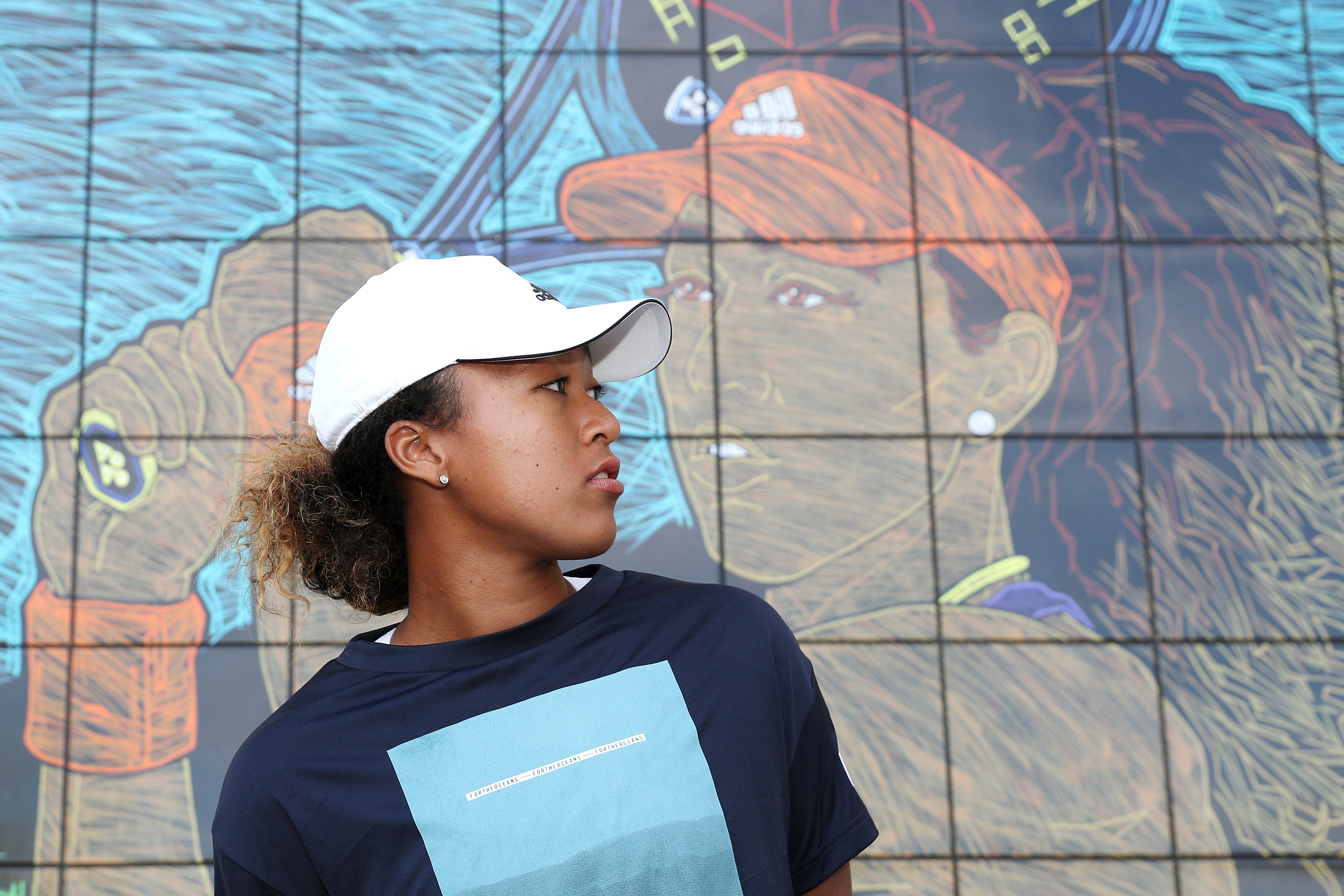 4K, Tennis, Naomi Osaka, Japanese, HD Wallpaper