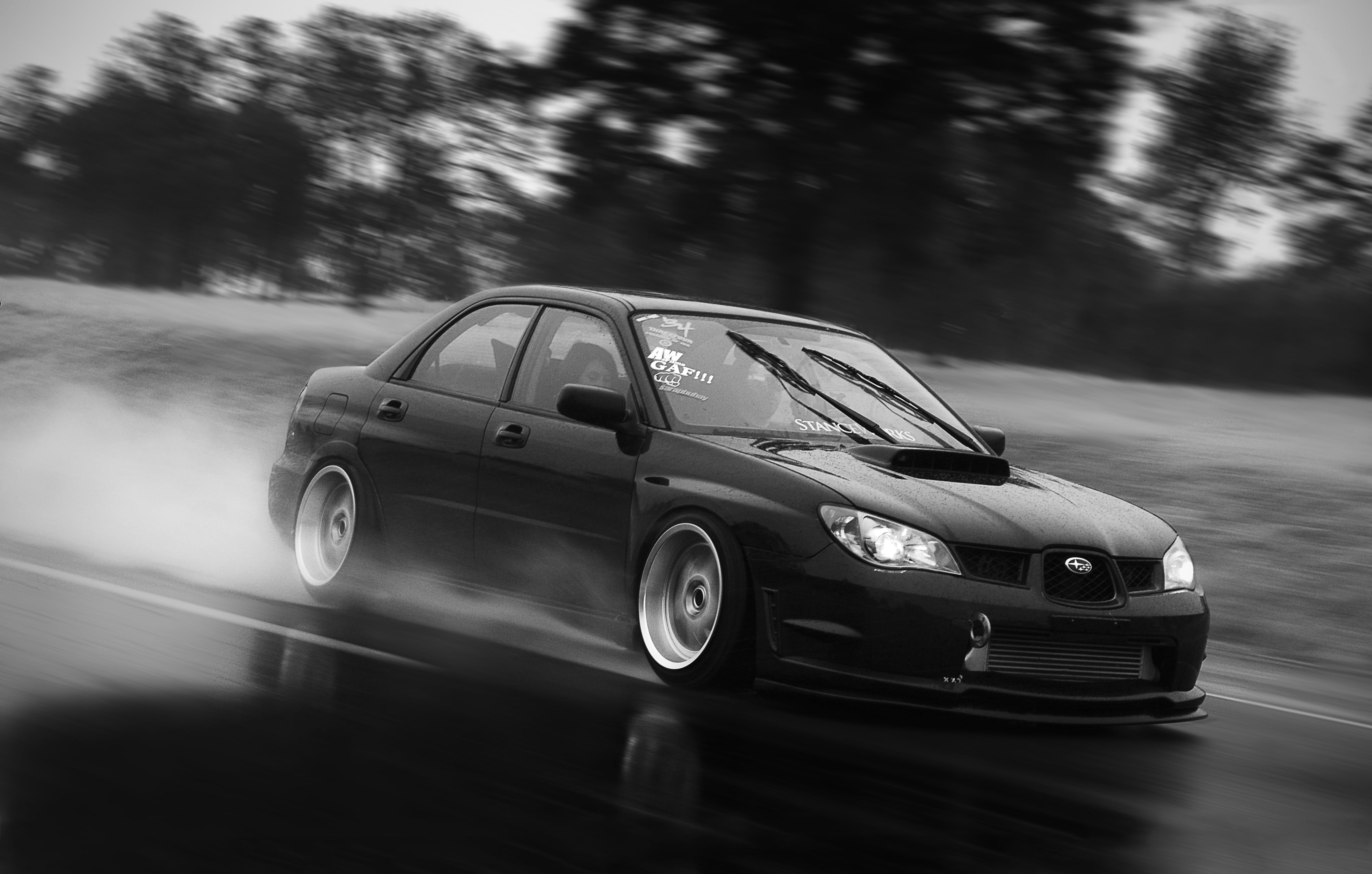 retro styled, bumper, road, sports Race, chrome, sports Car, impreza, outdoors, speed, 4K, sport, day, transportation, motor vehicle, street, luxury, competition, HD Wallpaper