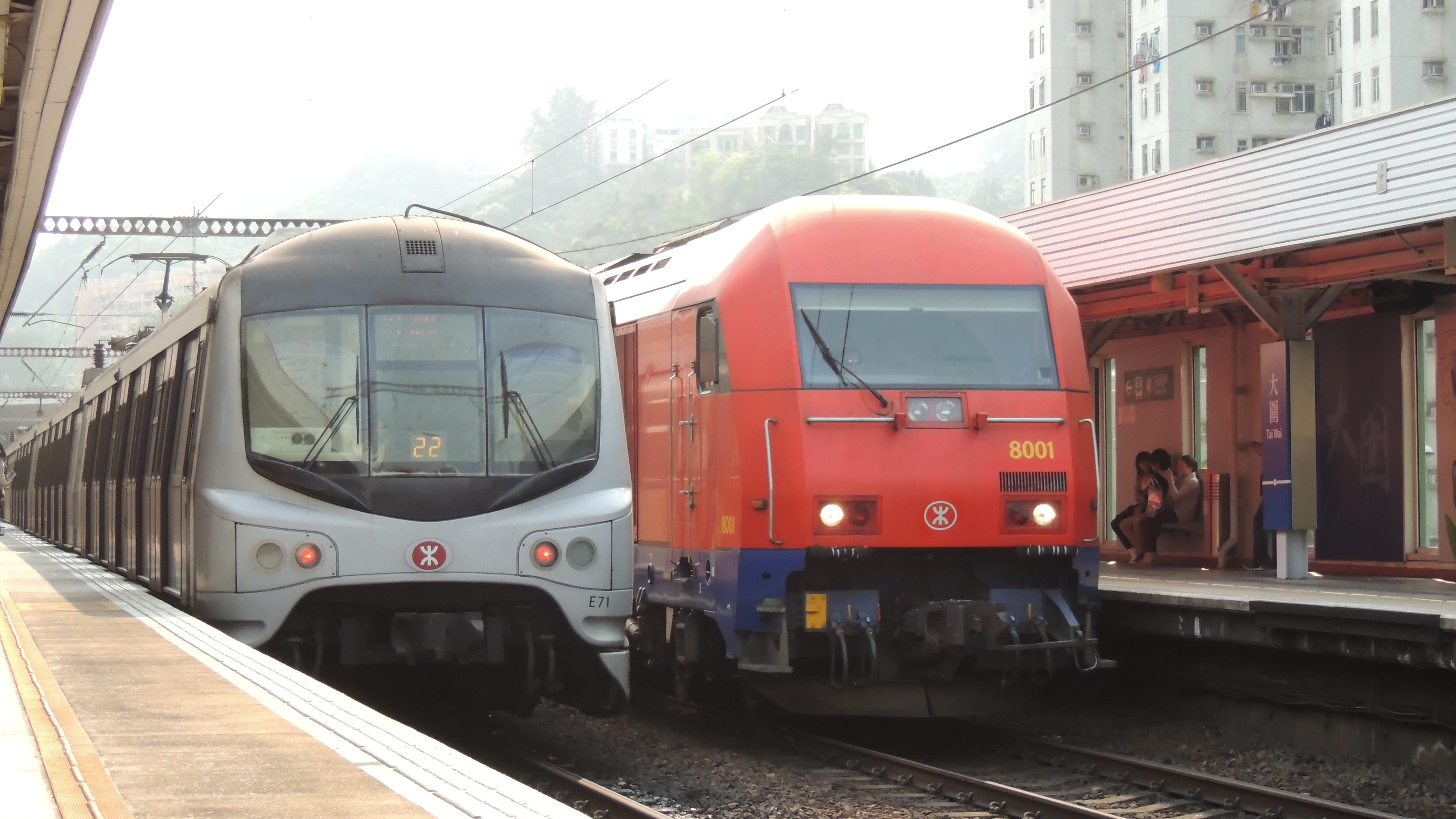 hong, built structure, transportation, urban, station, transport, kong, rail, land vehicle, 4K, railway, arrival, mtr, travel, passenger train, metro, HD Wallpaper