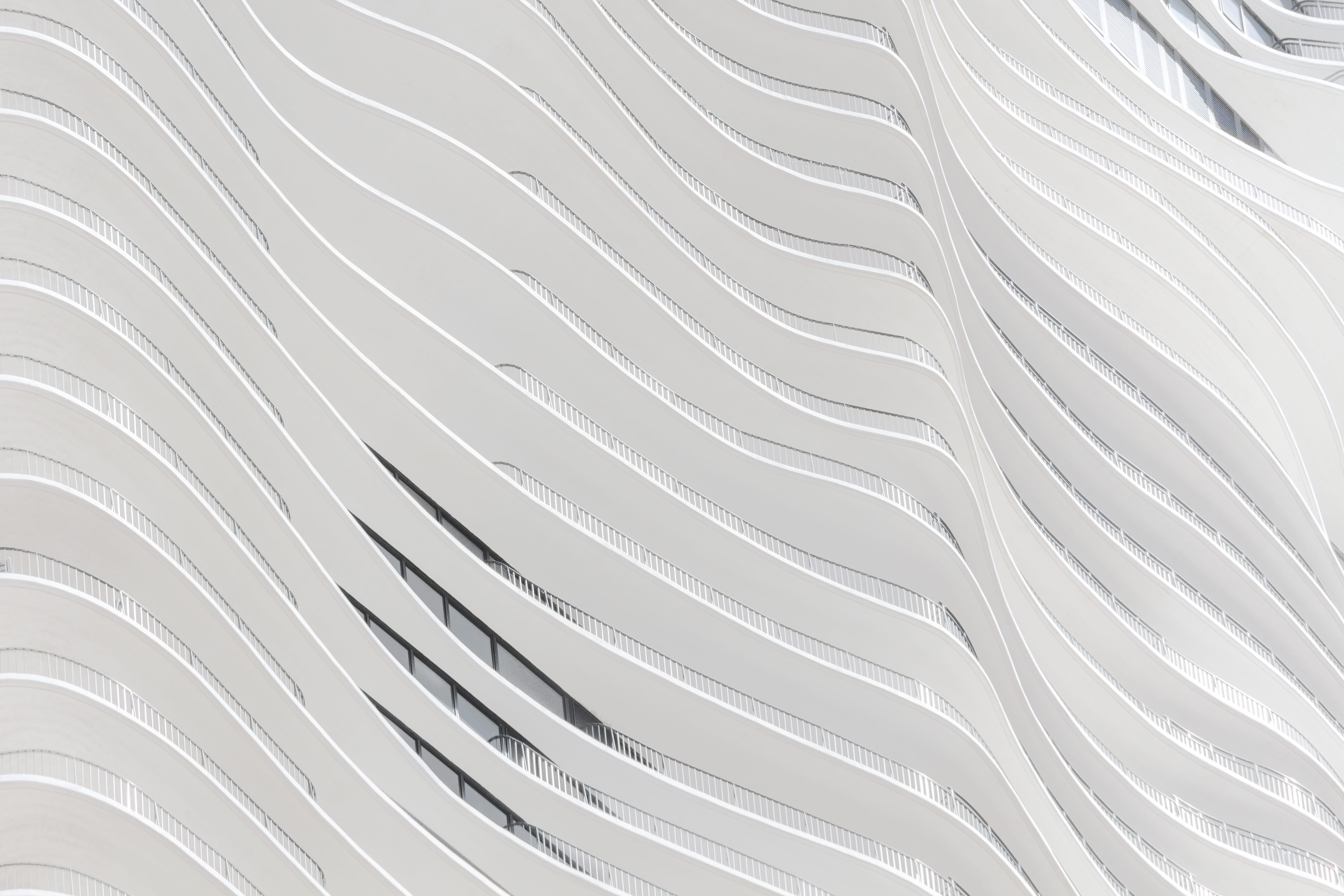 full frame, white color, no people, white, backgrounds, building, abundance, untitled, crockery, arrangement, nature, repetition, still life, wave, metal, HD Wallpaper