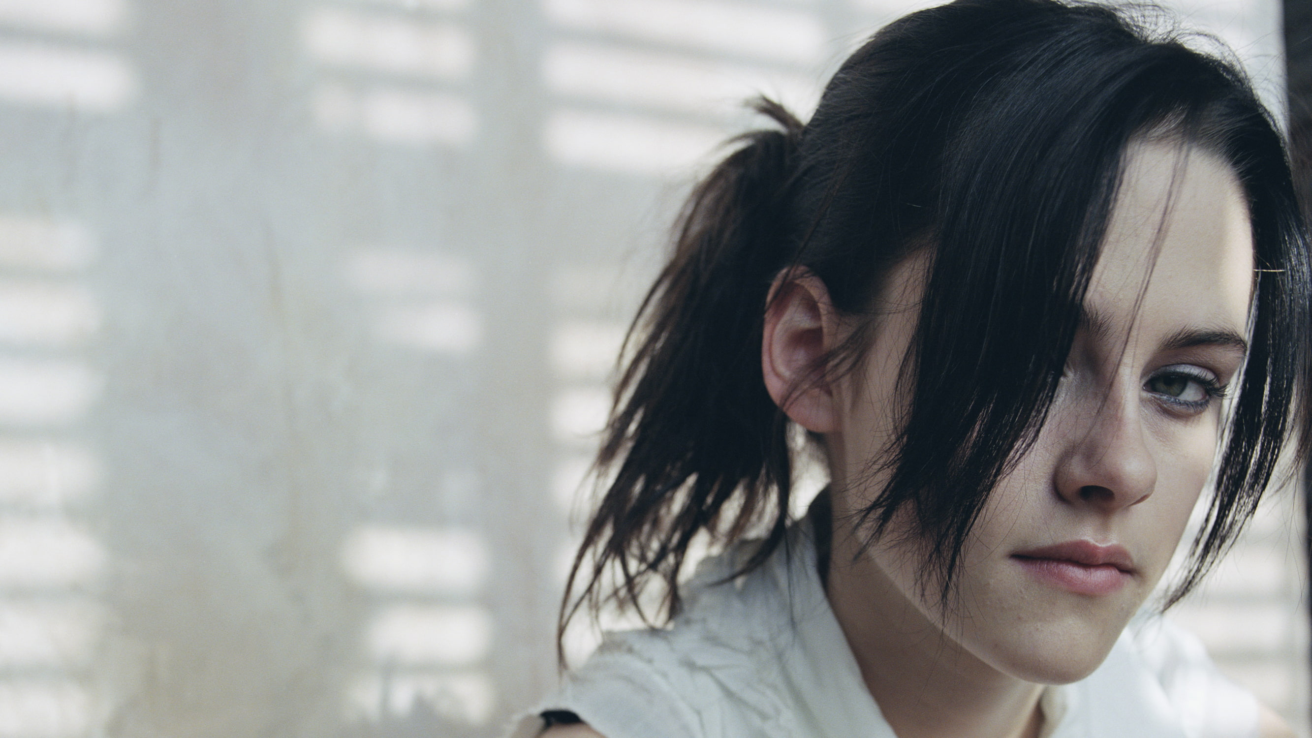 Kristen Stewart, black hair, 2K, actress, women, HD Wallpaper