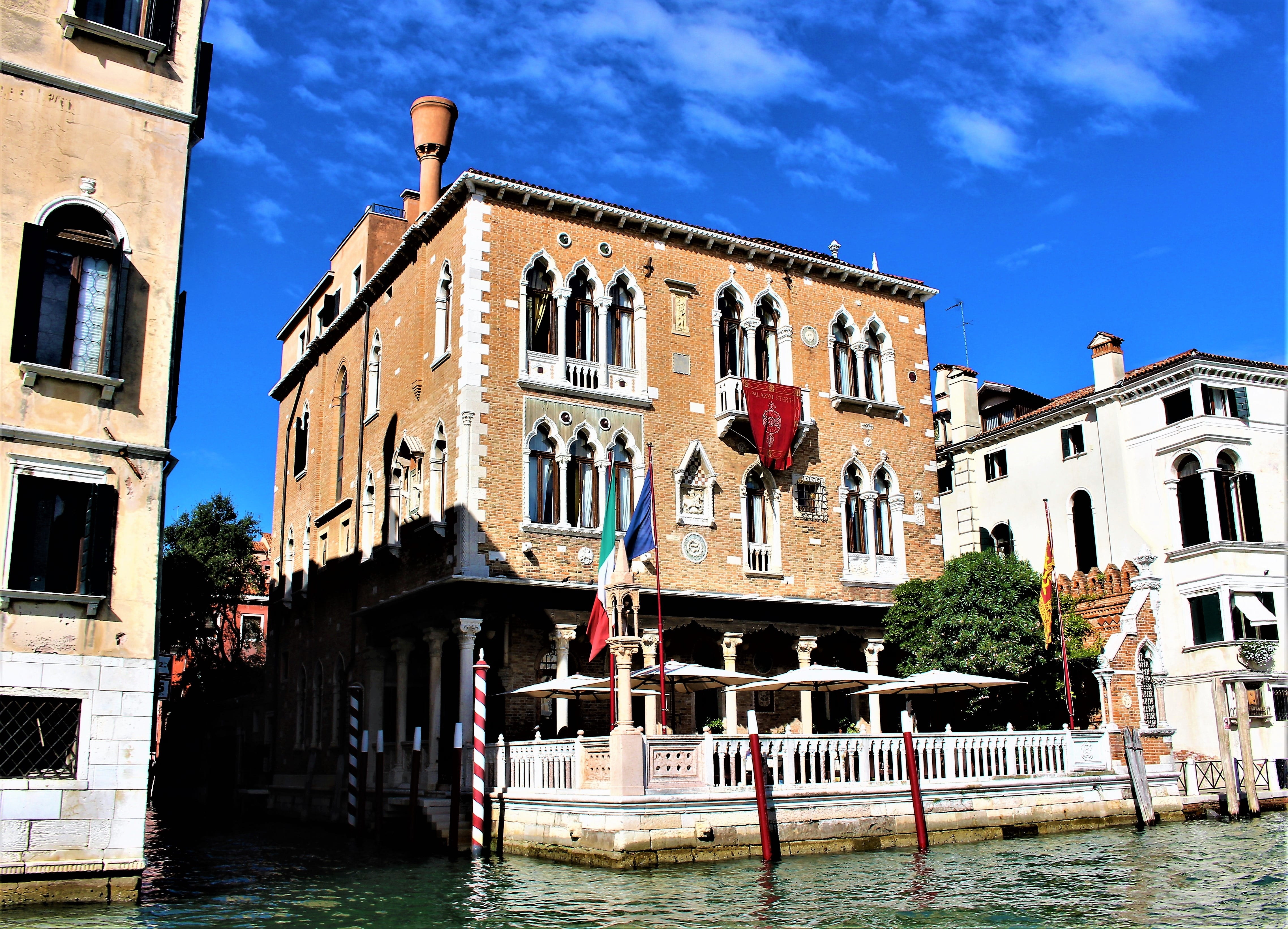 tourism, hotels, outdoor, outdoors, sky, built structure, nautical vessel, water, world, colorful, italy, picturesquely, the grand canal, travel, relaxation, HD Wallpaper