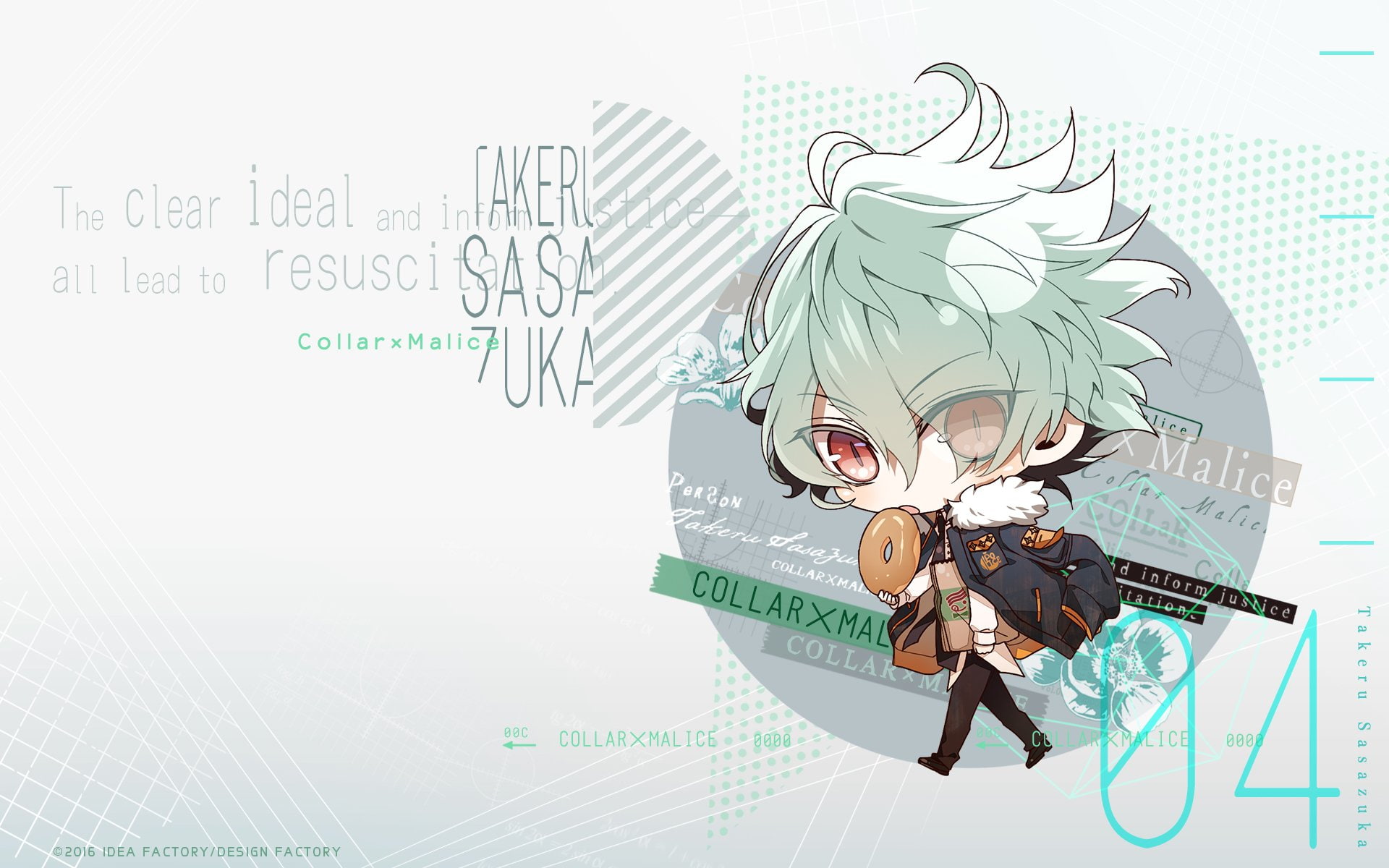 1080P, Takeru Sasazuka, Video Game, Collar x Malice, HD Wallpaper