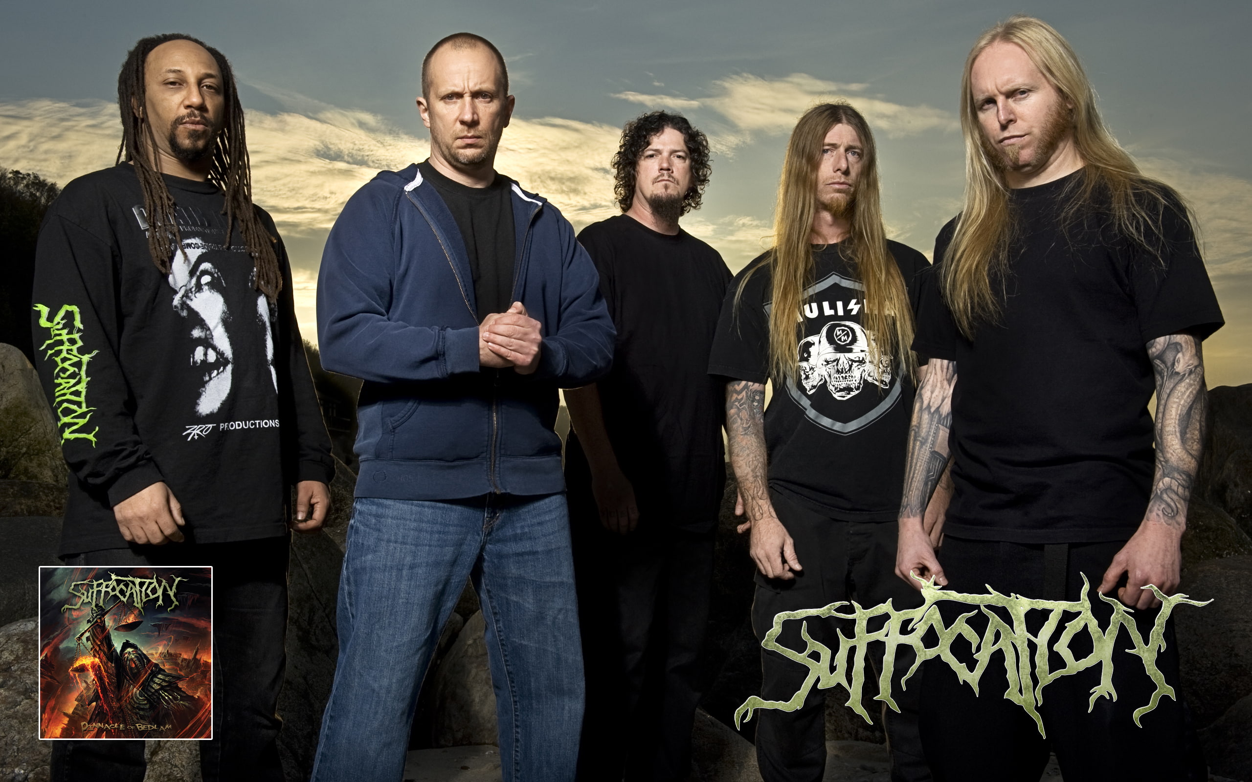 death, heavy, suffocation, metal, 2K, HD Wallpaper