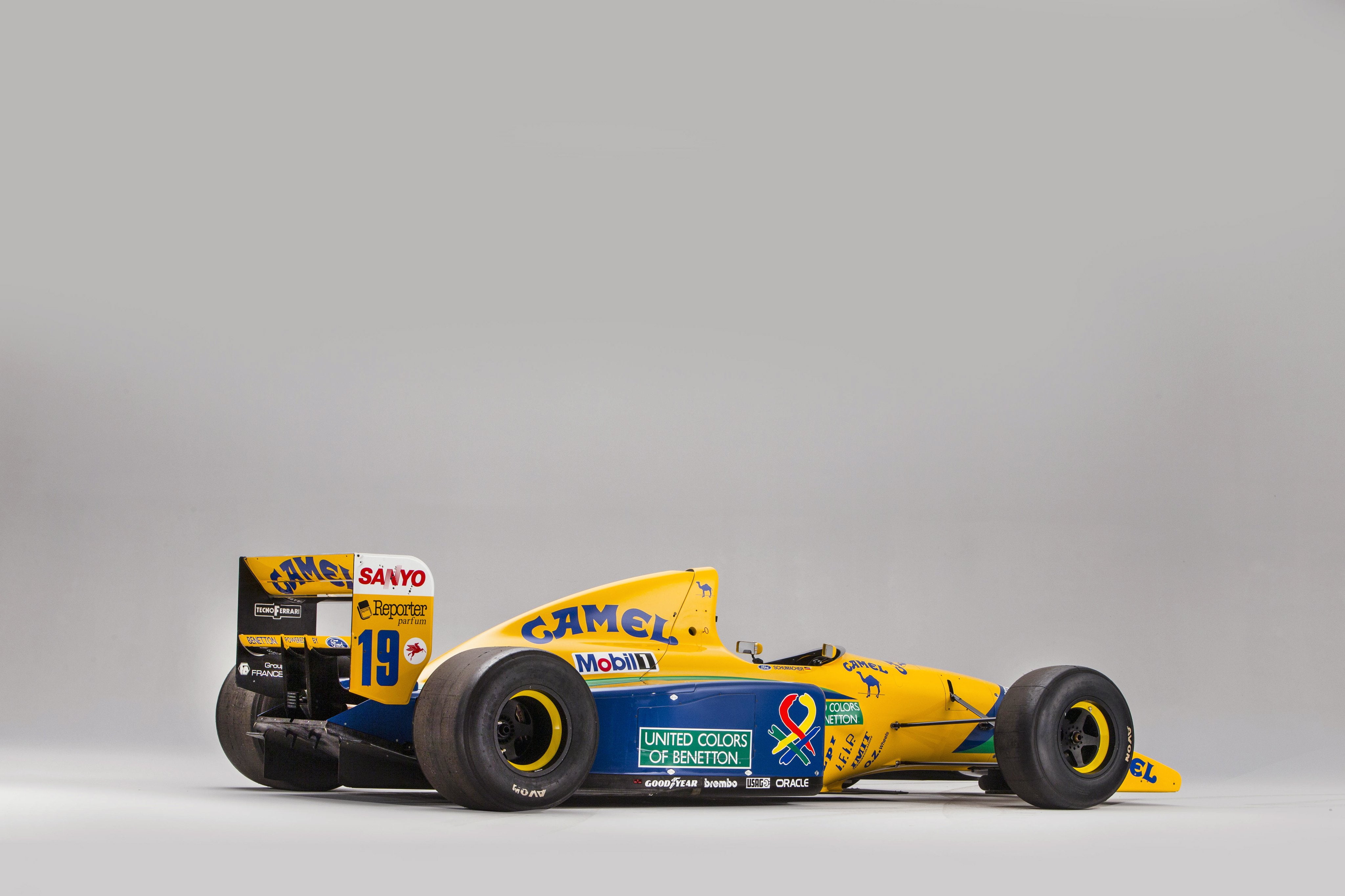 4K, b191b, f-1, formula, racing, race, benetton, 1992, HD Wallpaper