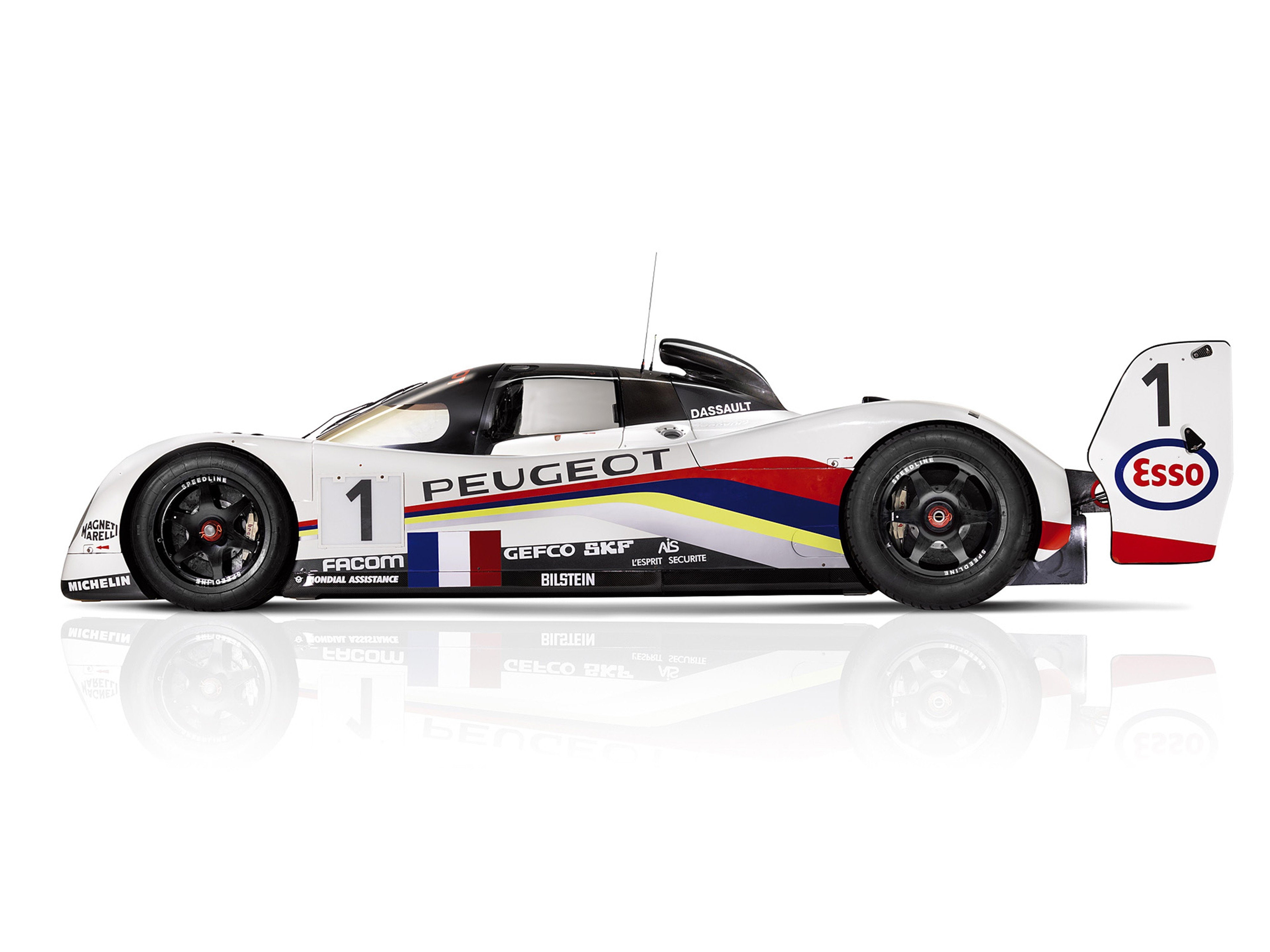 race, racing, le mans, 905b, car, peugeot, 1992, 4000x3000, 4K, wins, HD Wallpaper