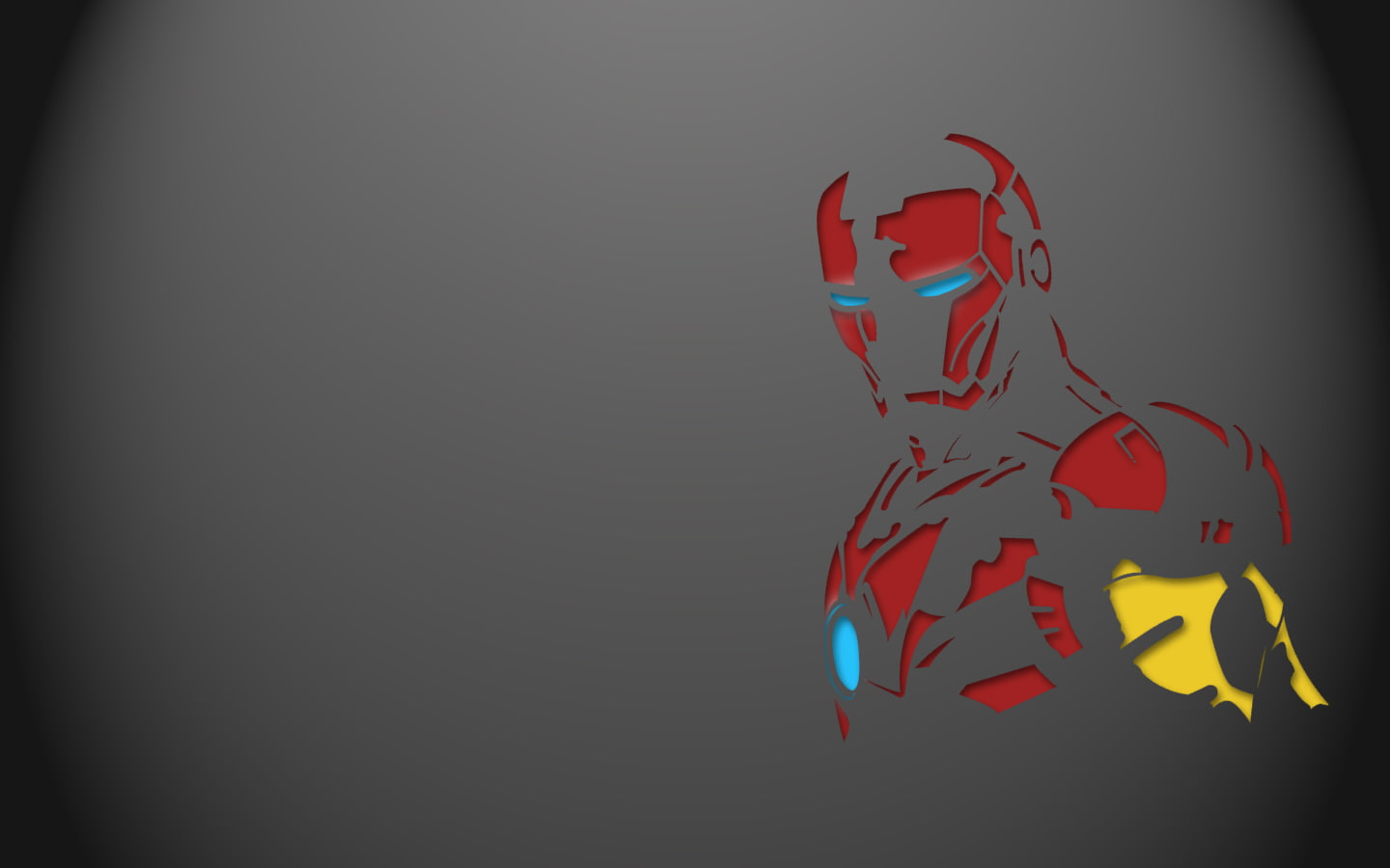 iron, grey, hd, 720P, man, cartoon/comic, gray, HD Wallpaper