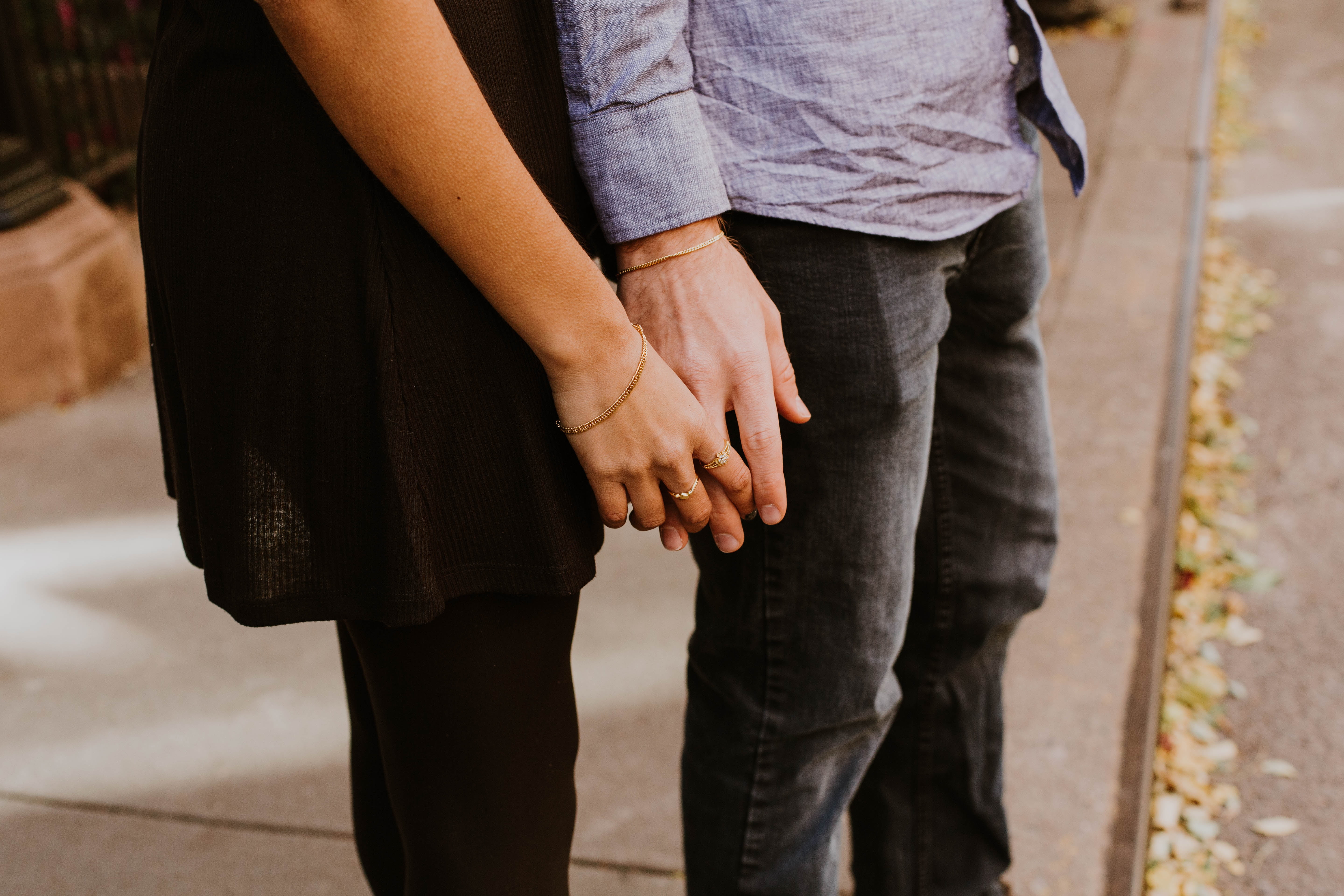embracing, focus on foreground, real People, day, caucasian Ethnicity, black, young Couple, part Of, males, young Adult, jeans, copy Space, adults Only, HD Wallpaper