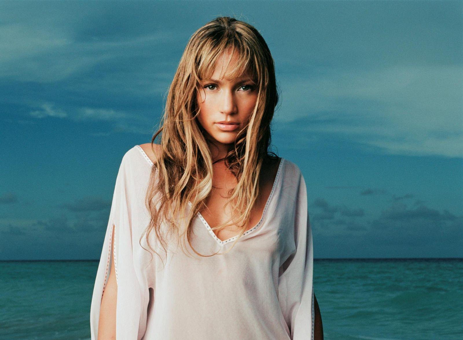 720P, photoshoot, jennifer, beach, lopez, HD Wallpaper