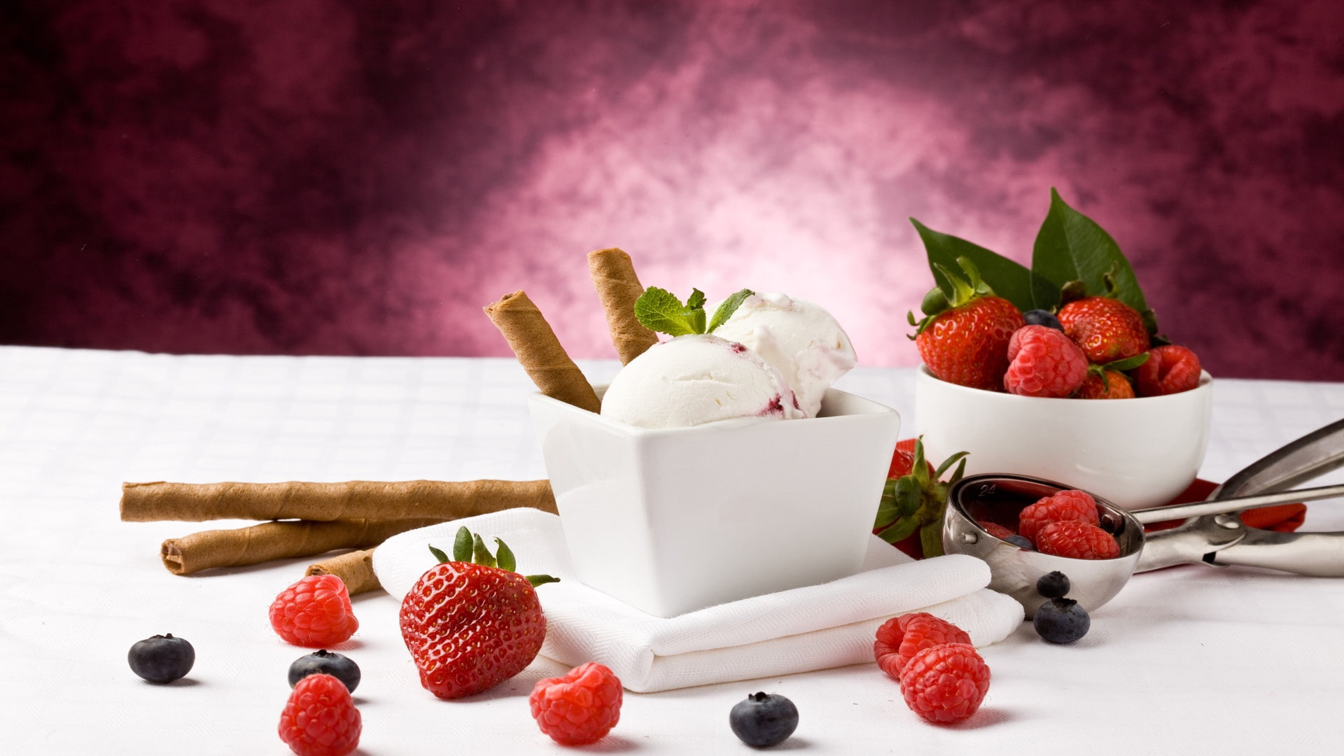 Fruit, 1080P, Ice, Cream, Delicious, Fresh, HD Wallpaper