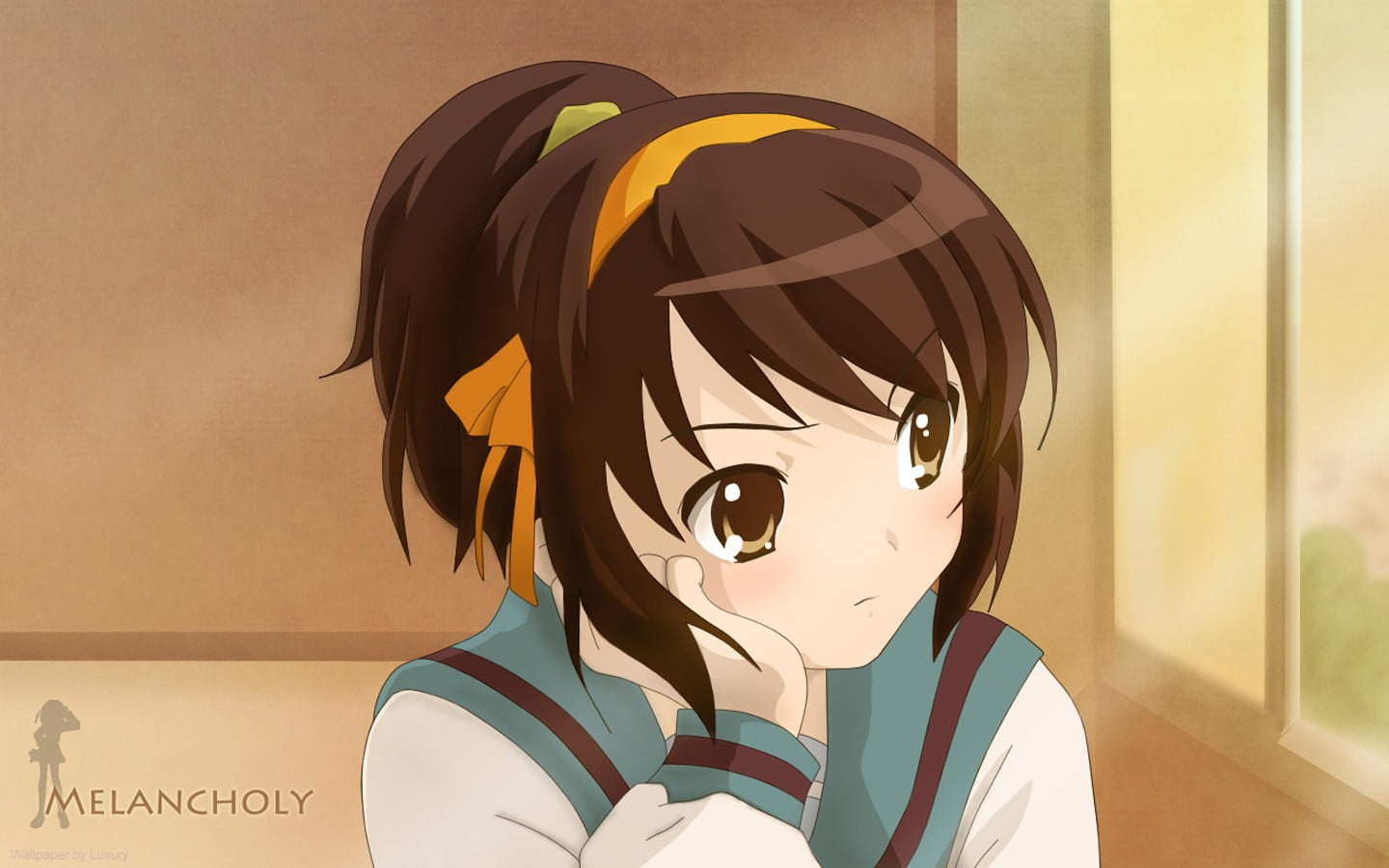 anime, close-up, human face, real people, child, human body part, male likeness, lifestyles, men, art and craft, The Melancholy of Haruhi Suzumiya, indoors, HD Wallpaper