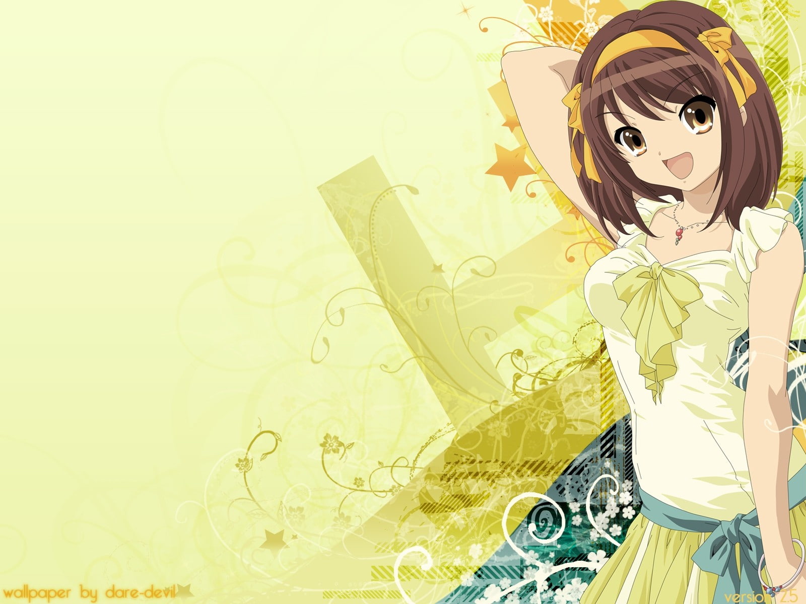 The Melancholy of Haruhi Suzumiya, anime, 720P, HD Wallpaper