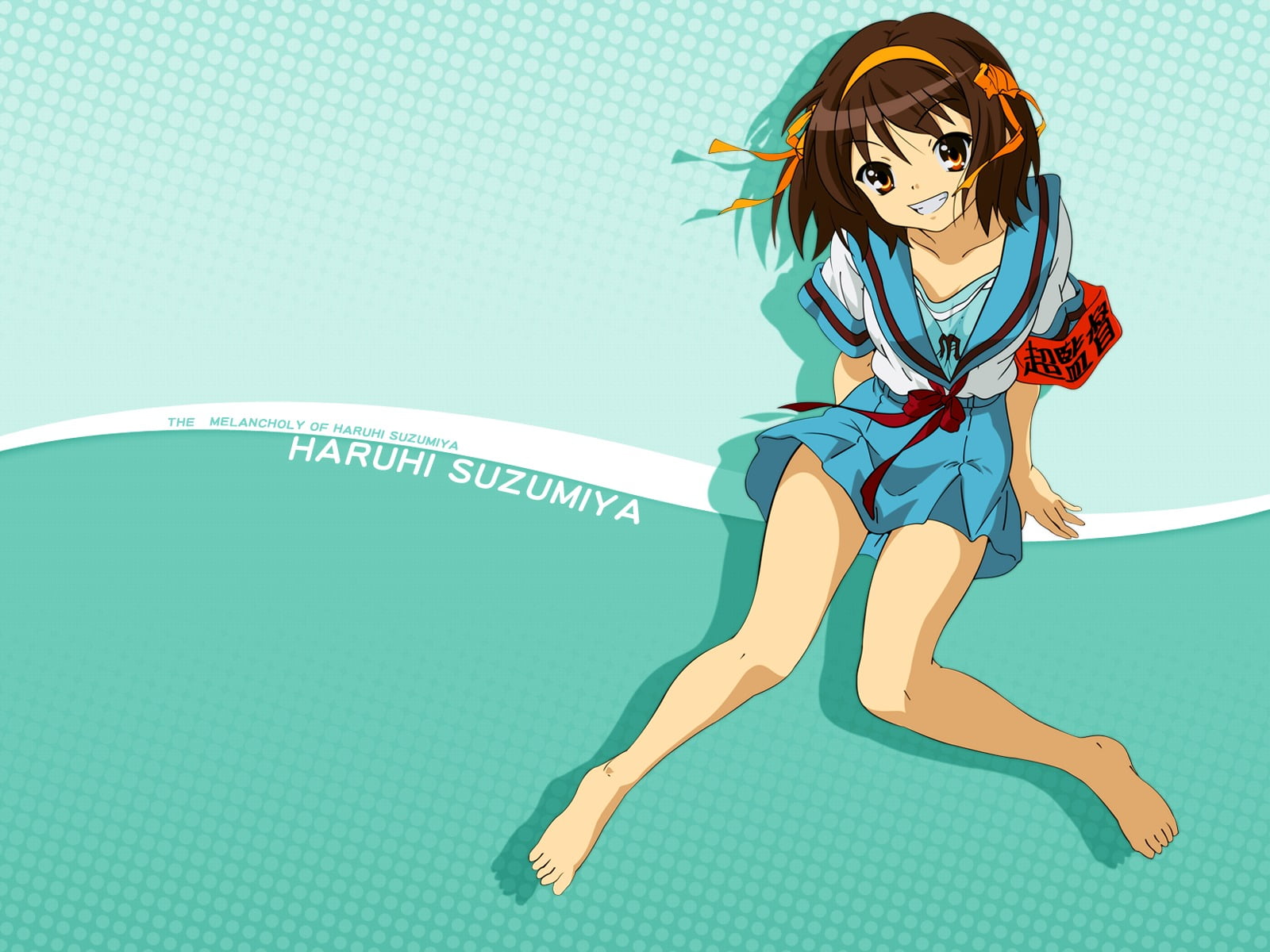 excitement, The Melancholy of Haruhi Suzumiya, nature, emotion, fashion, women, 720P, activity, vitality, happiness, beautiful people, clothing, beauty, HD Wallpaper