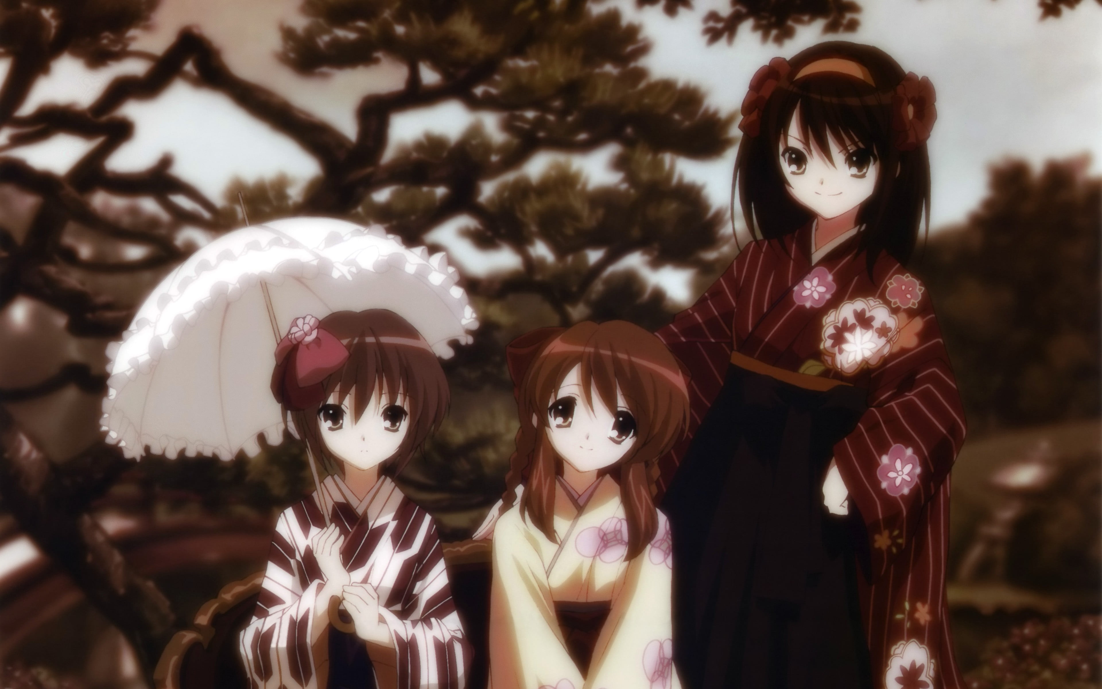 spooky, representation, creativity, art and craft, real people, celebration, doll, female likeness, indoors, holiday - event, 4K, The Melancholy of Haruhi Suzumiya, HD Wallpaper