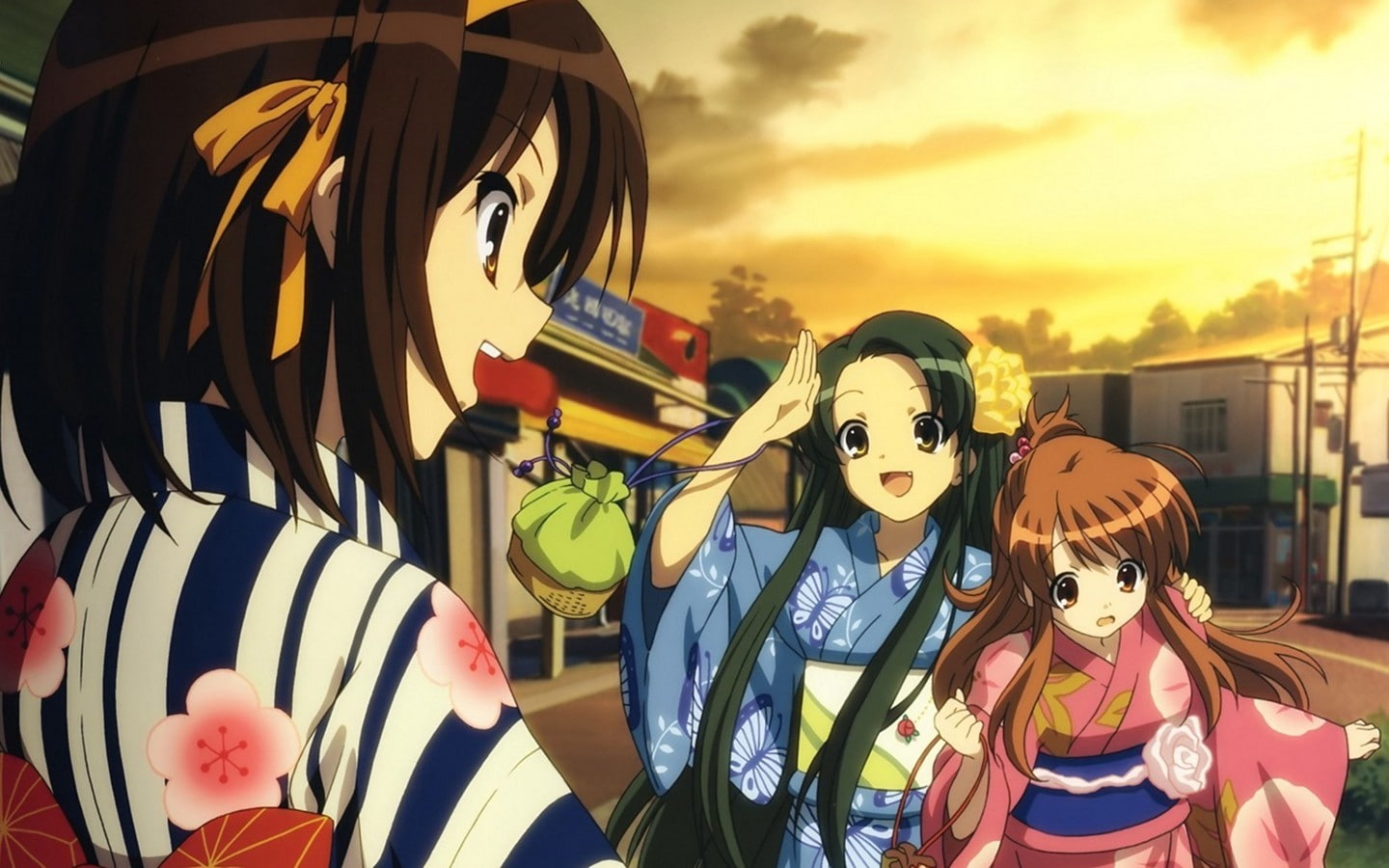outdoors, standing, lifestyles, creativity, waist up, front view, costume, 720P, The Melancholy of Haruhi Suzumiya, anime, mask, halloween, disguise, human representation, HD Wallpaper