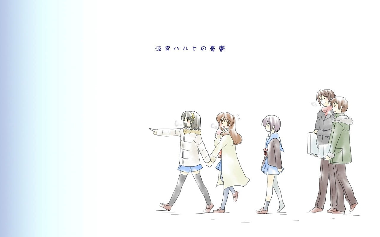 boys, women, 720P, representation, childhood, standing, art and craft, full length, anime, people, teenager, men, indoors, child, communication, copy space, HD Wallpaper