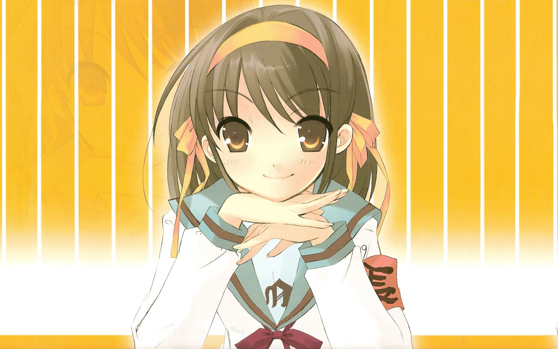 1080P, helmet, representation, indoors, no people, technology, male likeness, figurine, human representation, anime, metal, sculpture, Suzumiya Haruhi, HD Wallpaper