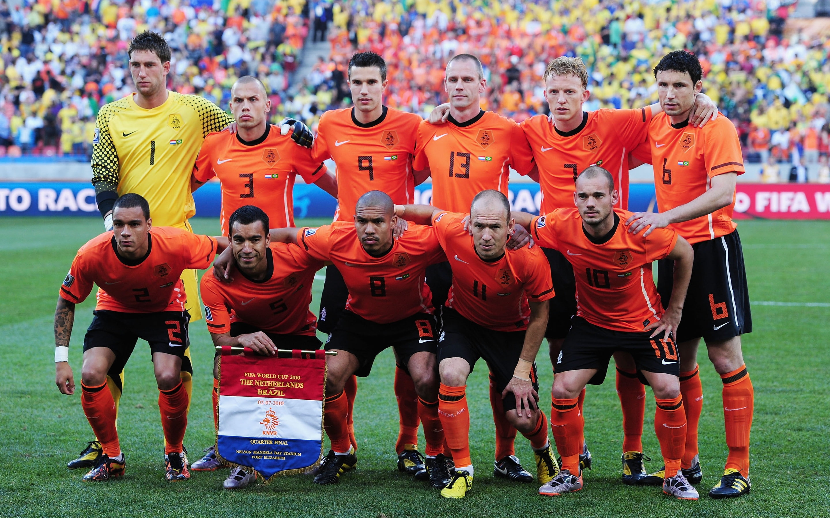 football, 2K, sneider, van persie, team, robben, holland, soccer, HD Wallpaper
